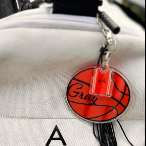 Basketball Bag Tags