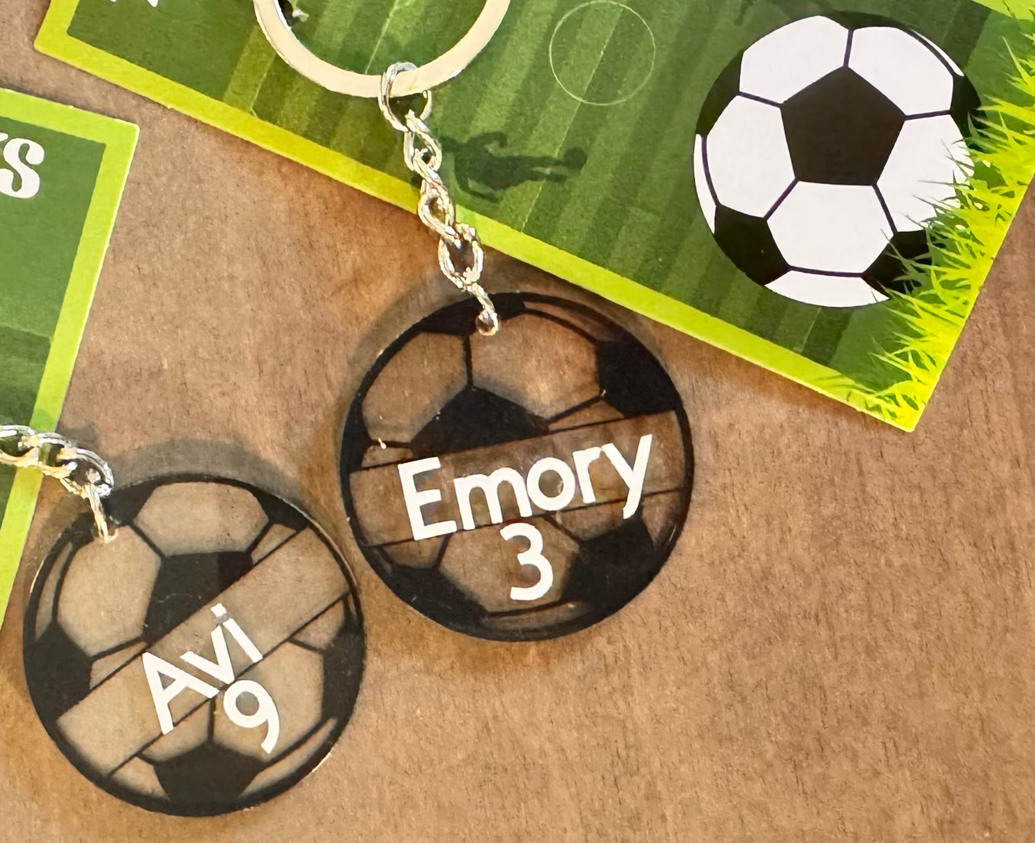 Soccer Bag Tags