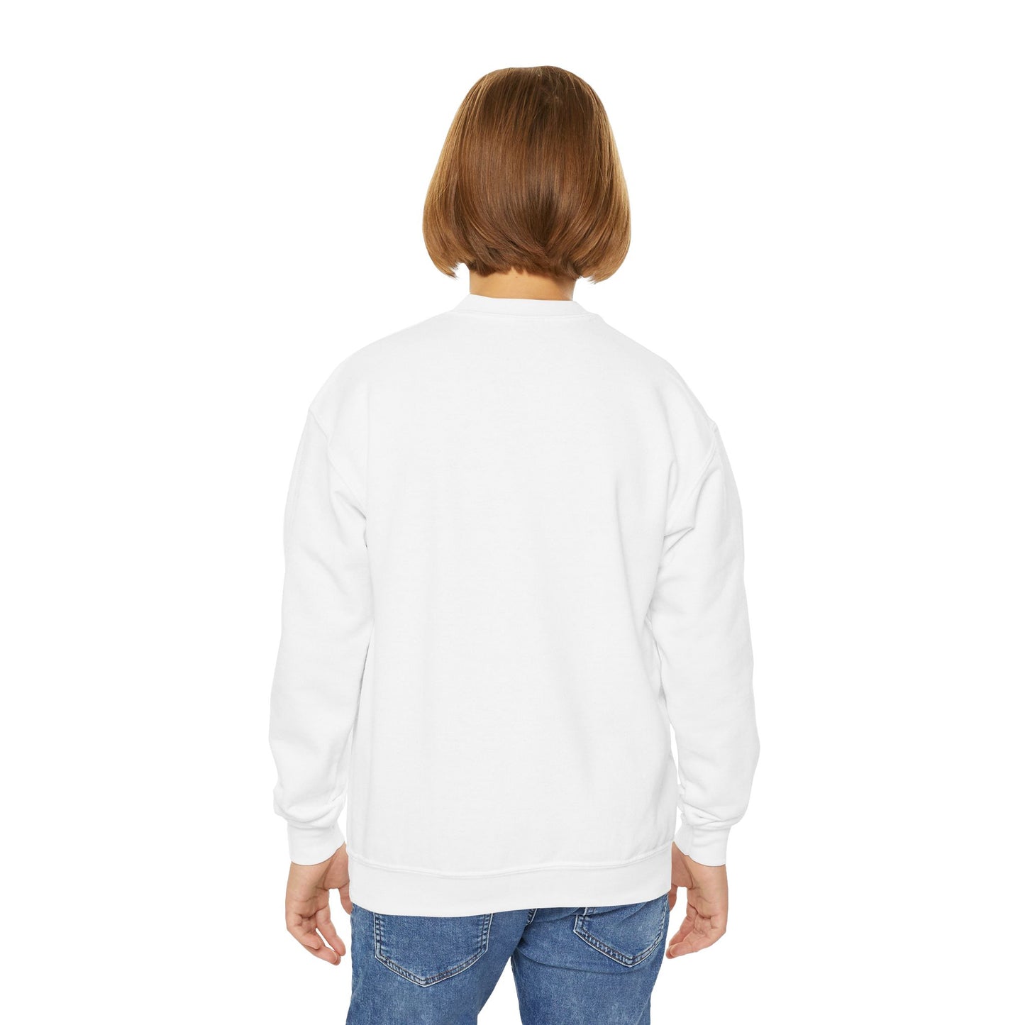 Youth Crewneck Sweatshirt-gameday basketball