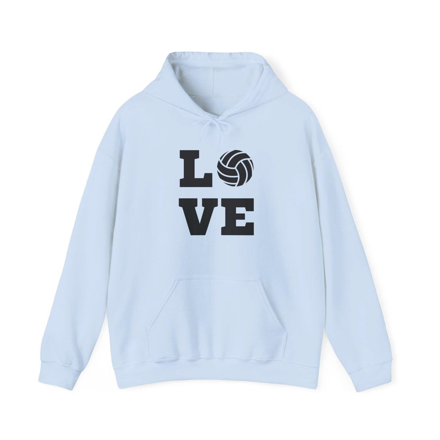 Love Volleyball- Hooded Sweatshirt