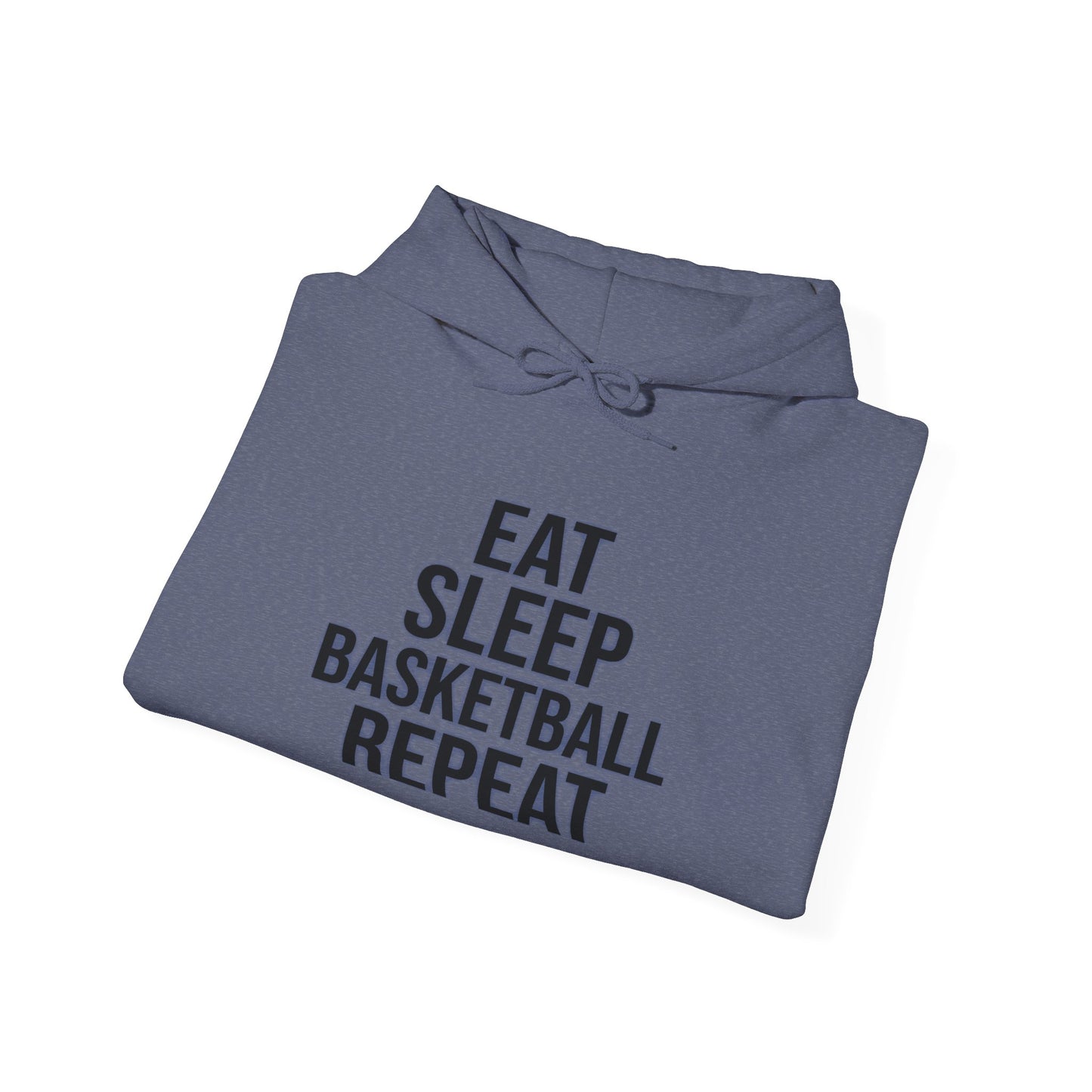 Hoodie-Eat Sleep Basketball Repeat