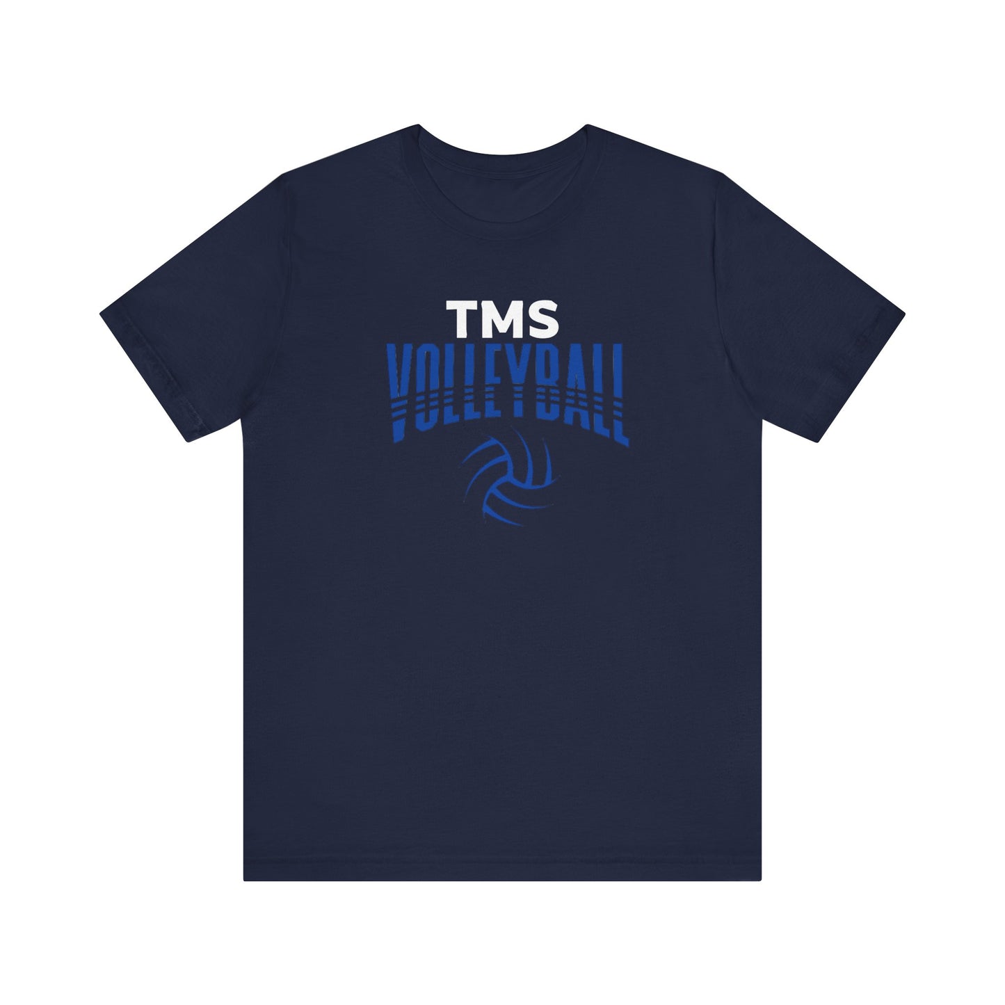 School Name T-Shirt-Volleyball