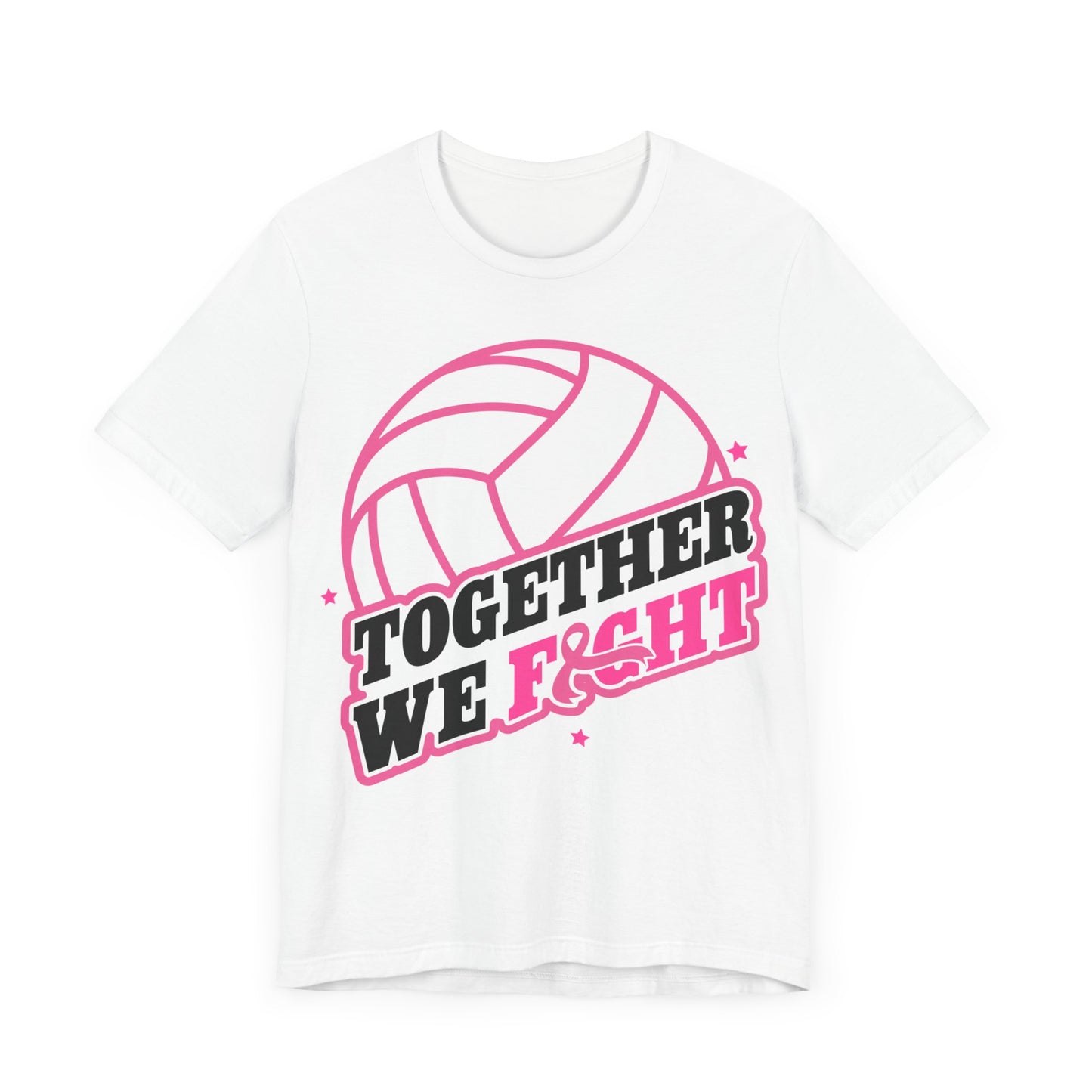 Together We Fight-T-shirt-Volleyball