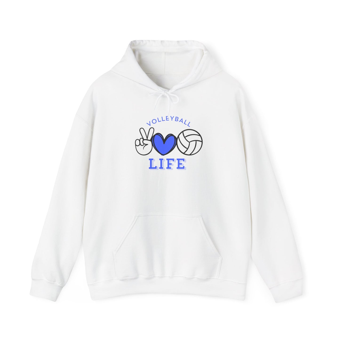 Volleyball Life- Hooded Sweatshirt