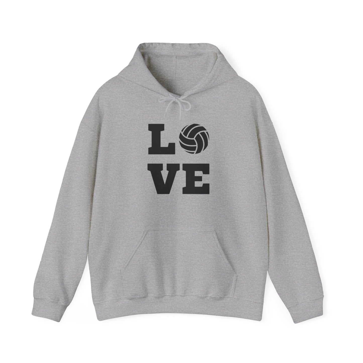 Love Volleyball- Hooded Sweatshirt