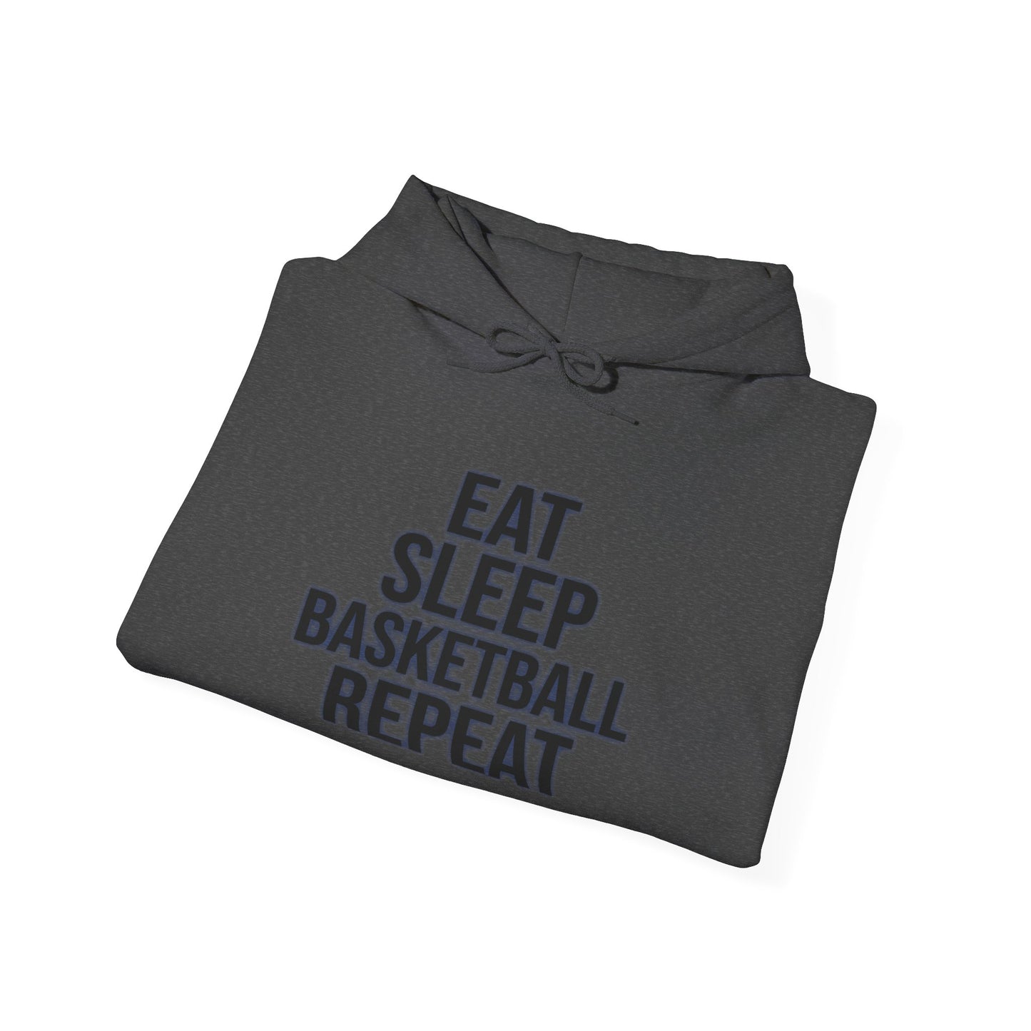 Hoodie-Eat Sleep Basketball Repeat