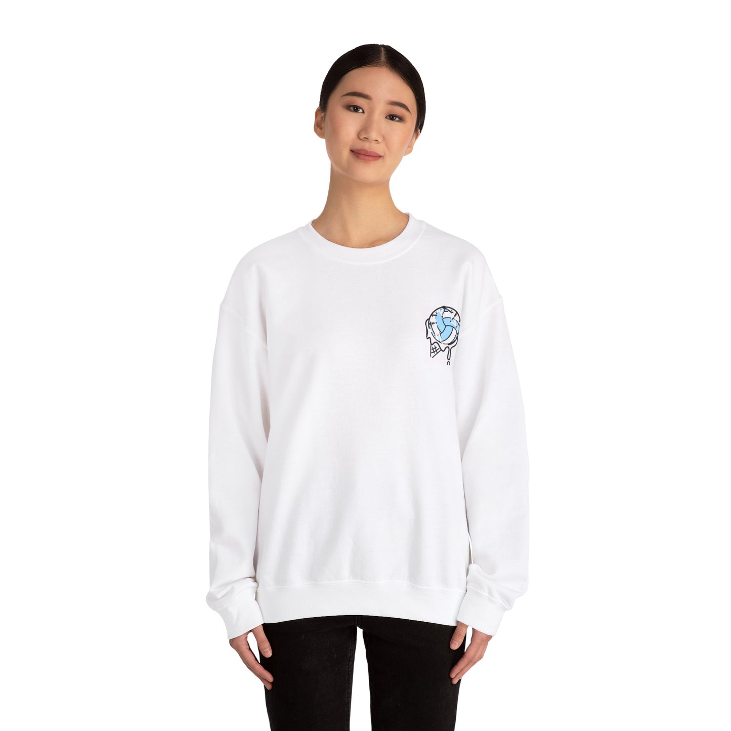 Soft Serve-Crewneck Sweatshirt Volleyball