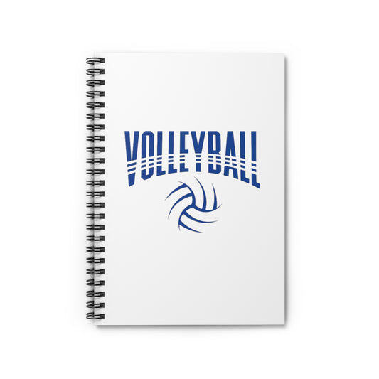 Volleyball Notebook - Ruled Line