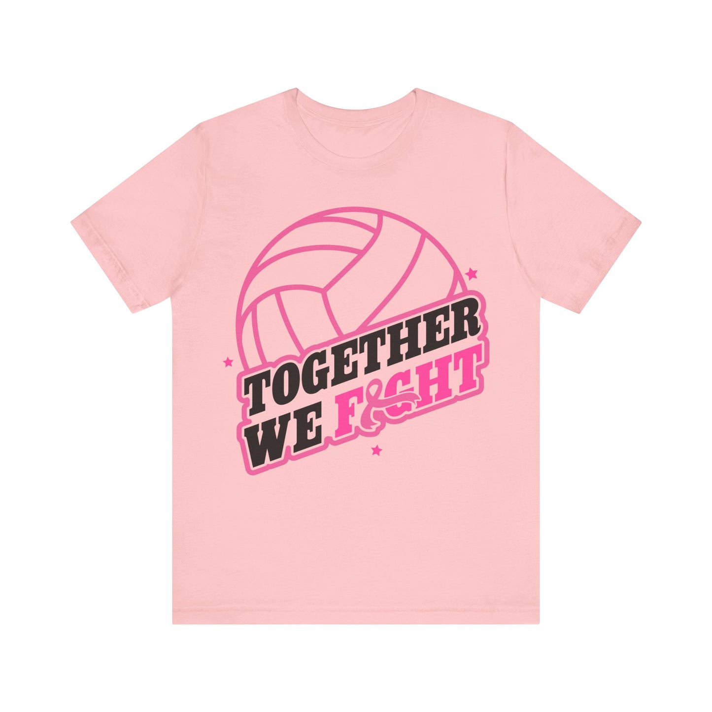 Together We Fight-T-shirt-Volleyball