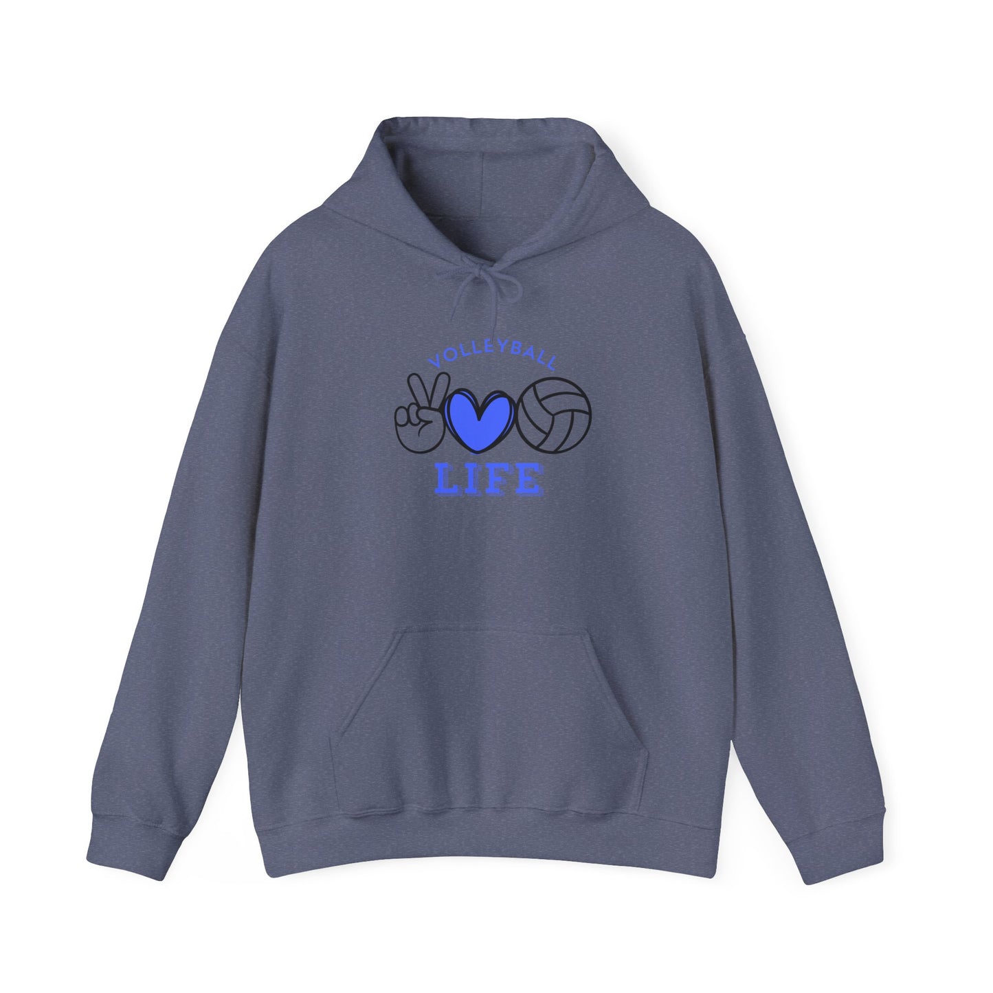 Volleyball Life- Hooded Sweatshirt