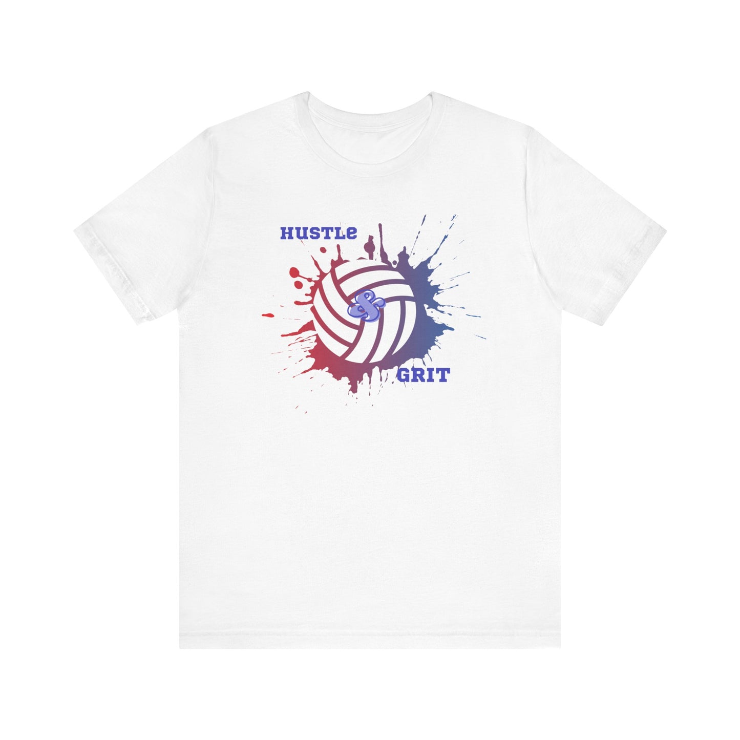 Hustle & Grit T-Shirt-Volleyball