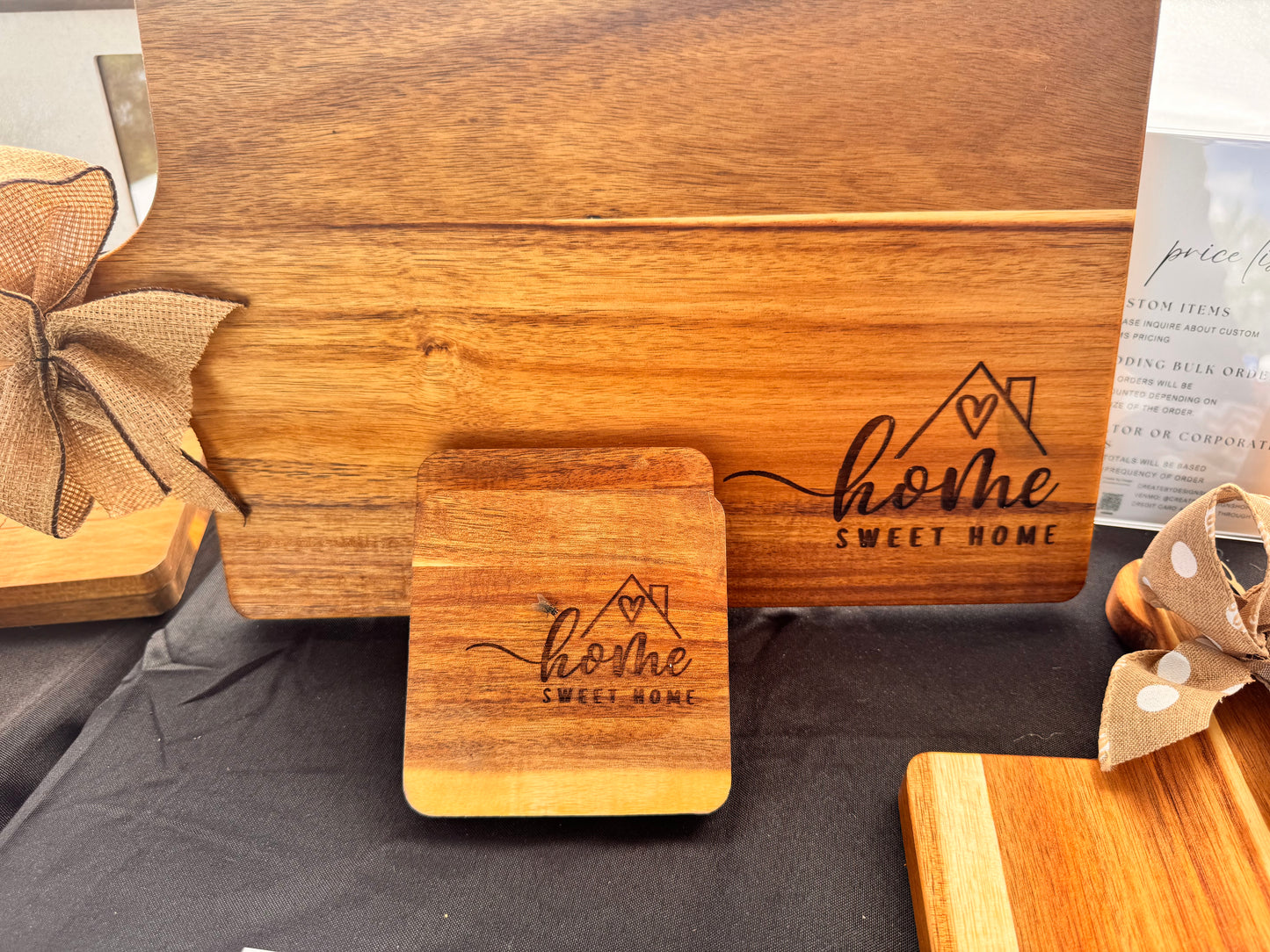 Custom Wooden Coasters