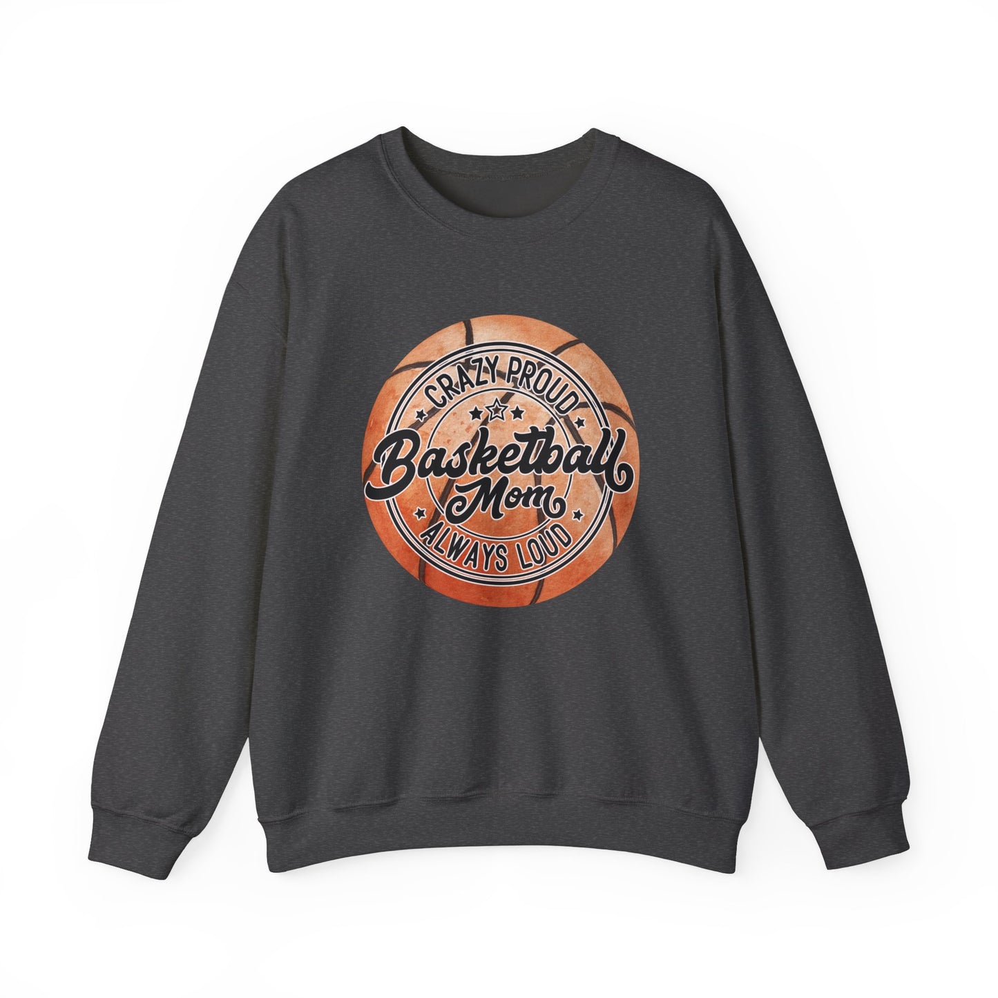 Crewneck Sweatshirt Loud and Proud Basketball Mom