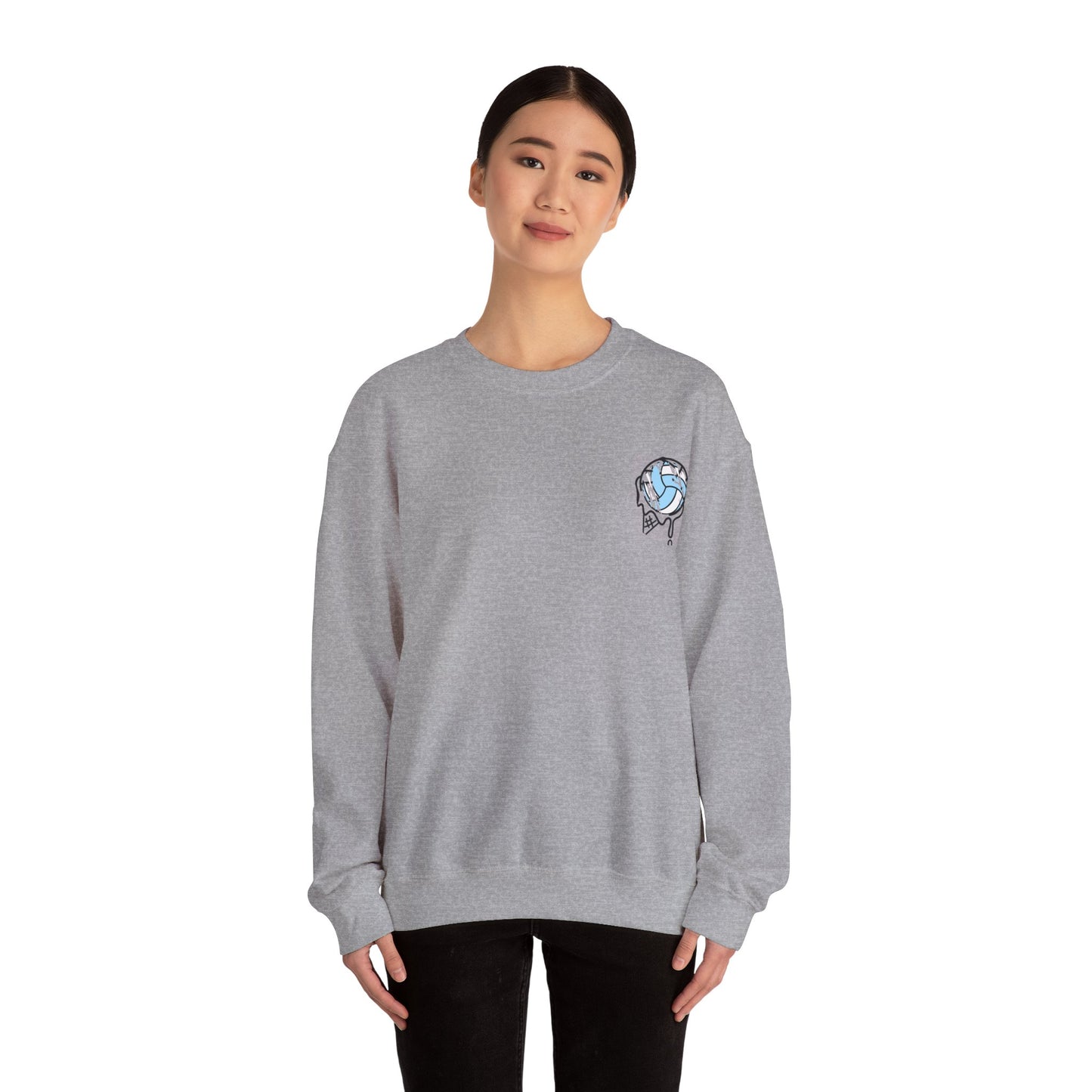 Soft Serve-Crewneck Sweatshirt Volleyball