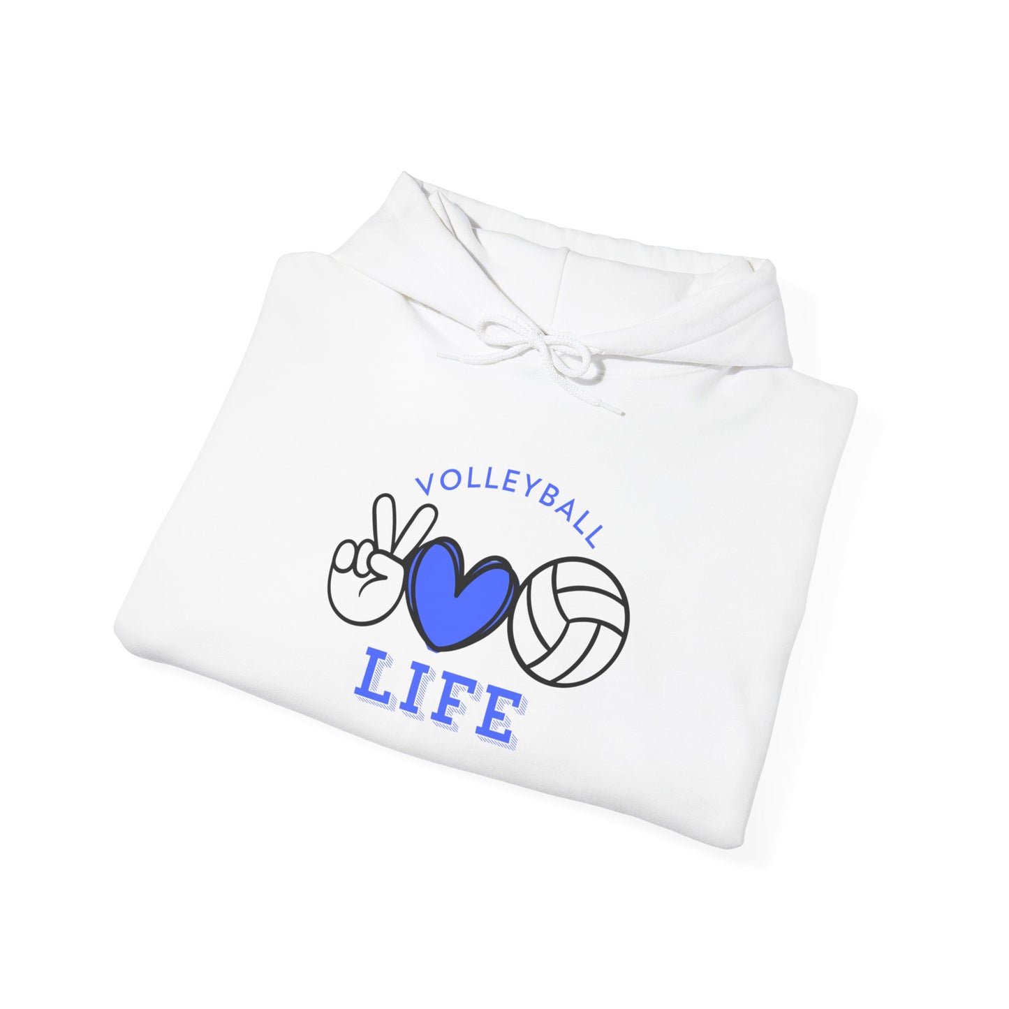 Volleyball Life- Hooded Sweatshirt