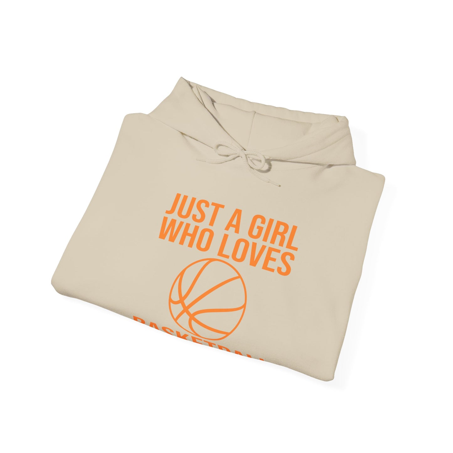 Hoodie-Girl That Loves Basketball