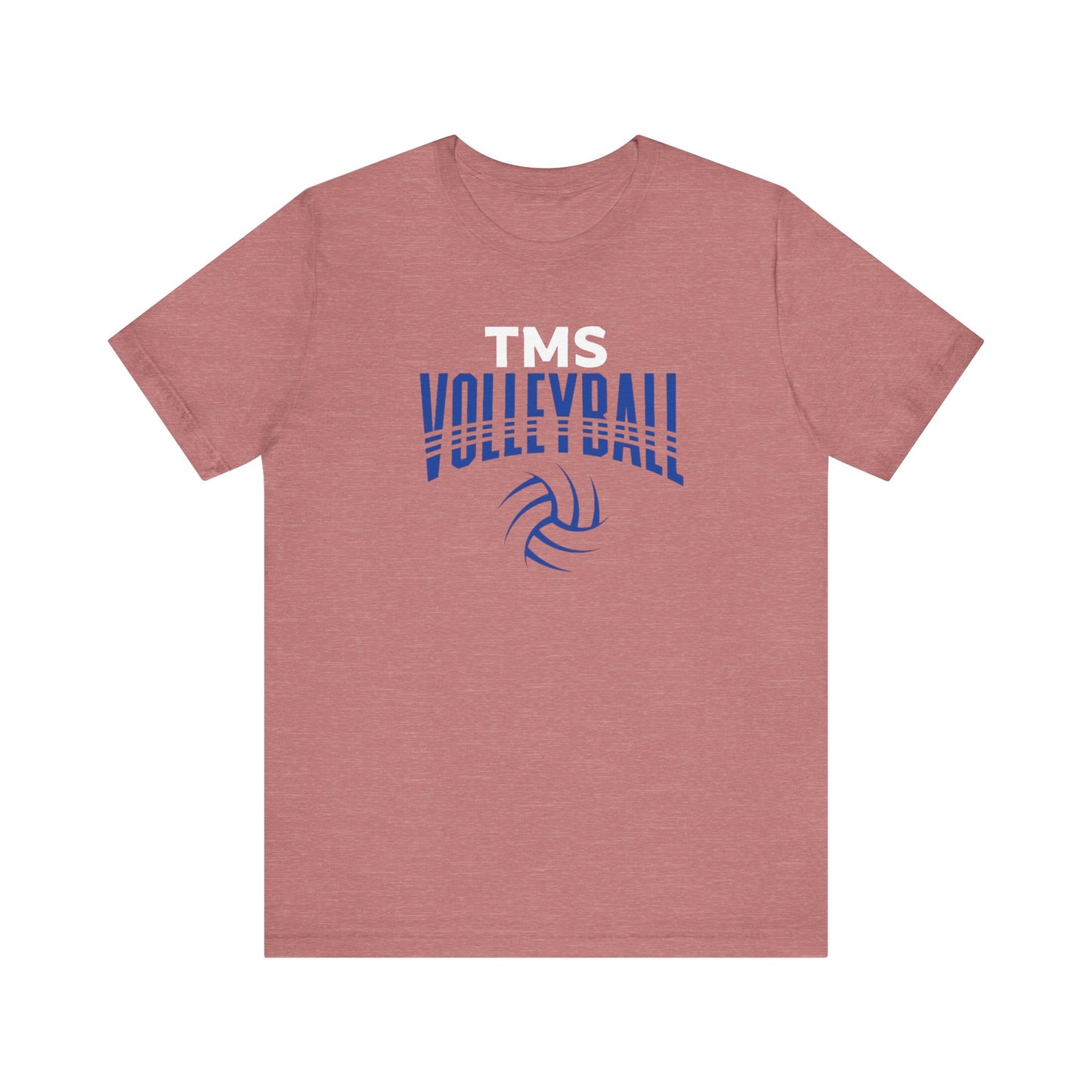 School Name T-Shirt-Volleyball