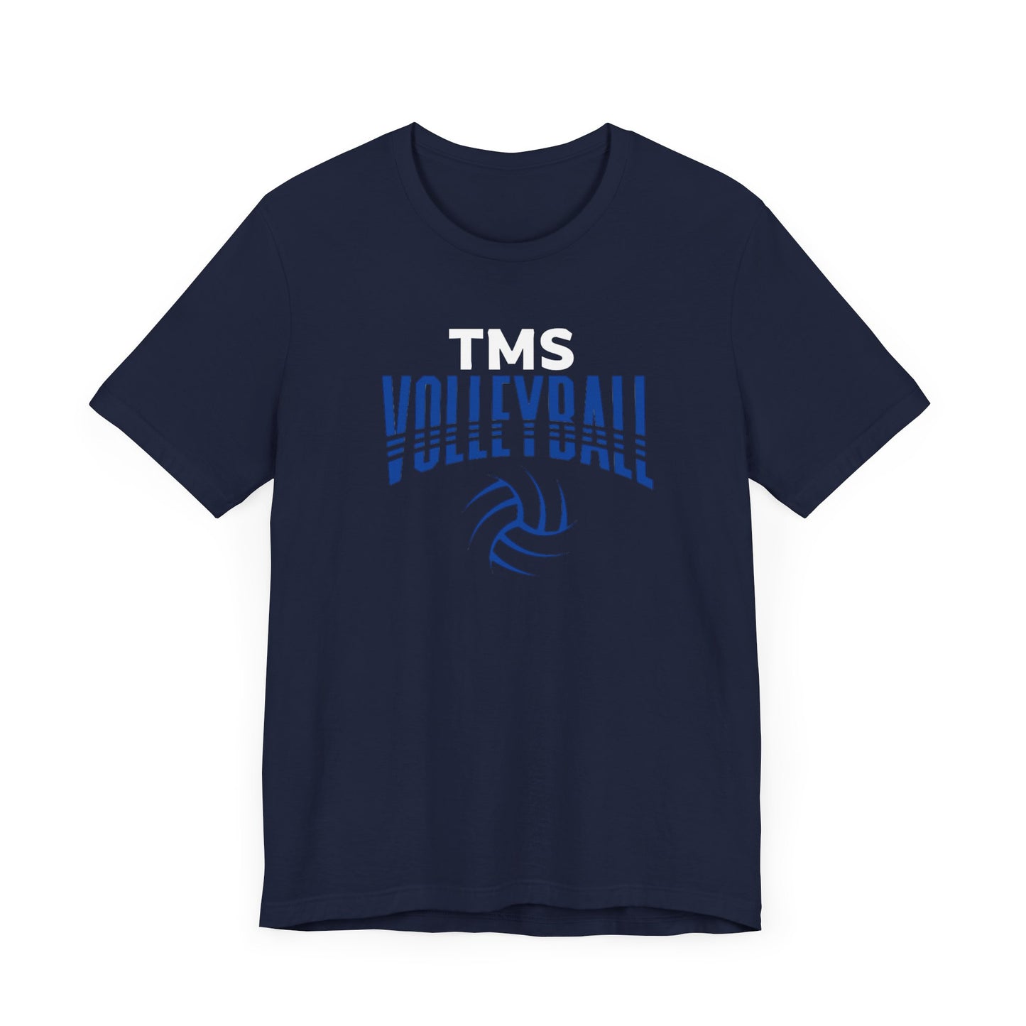 School Name T-Shirt-Volleyball