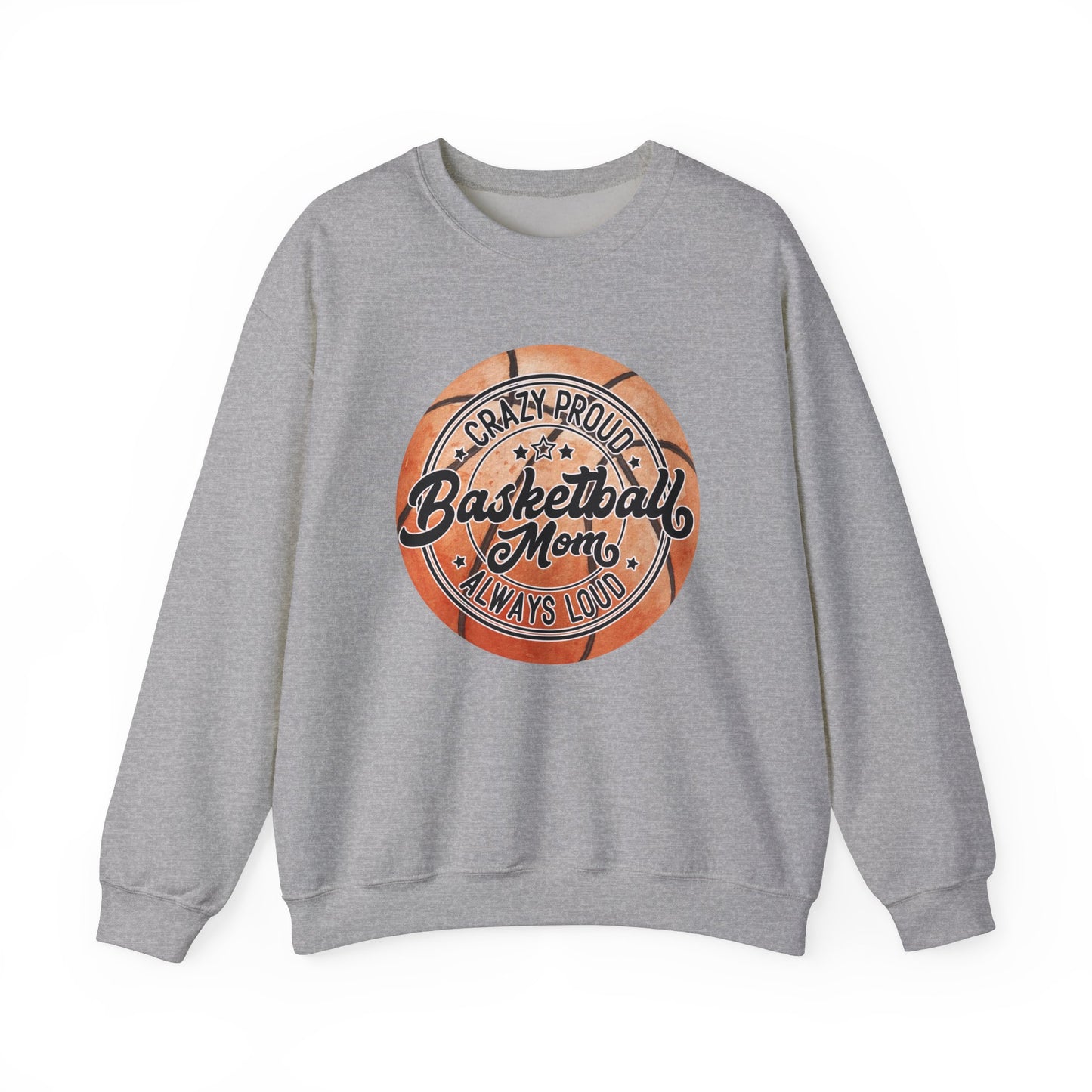 Crewneck Sweatshirt Loud and Proud Basketball Mom