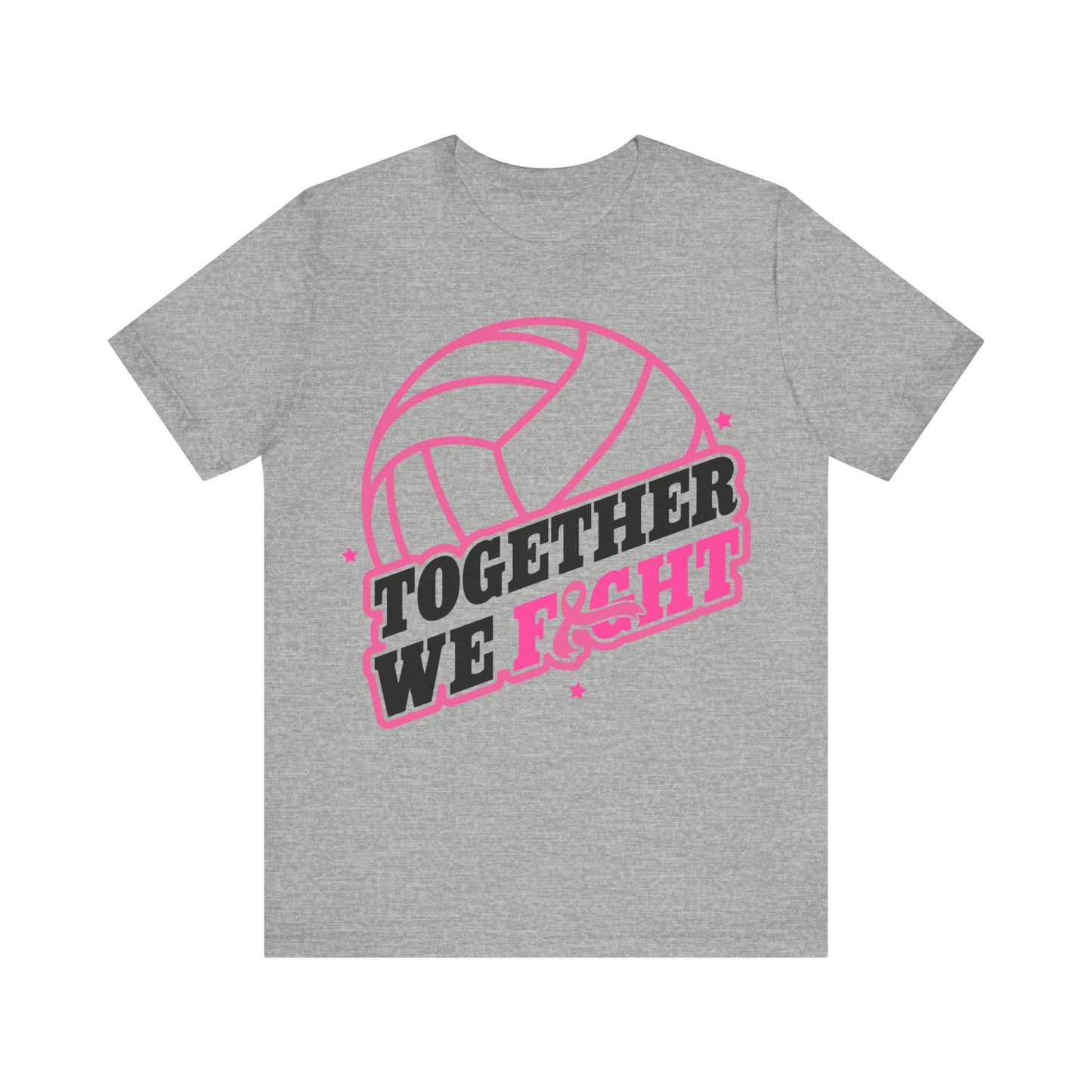 Together We Fight-T-shirt-Volleyball