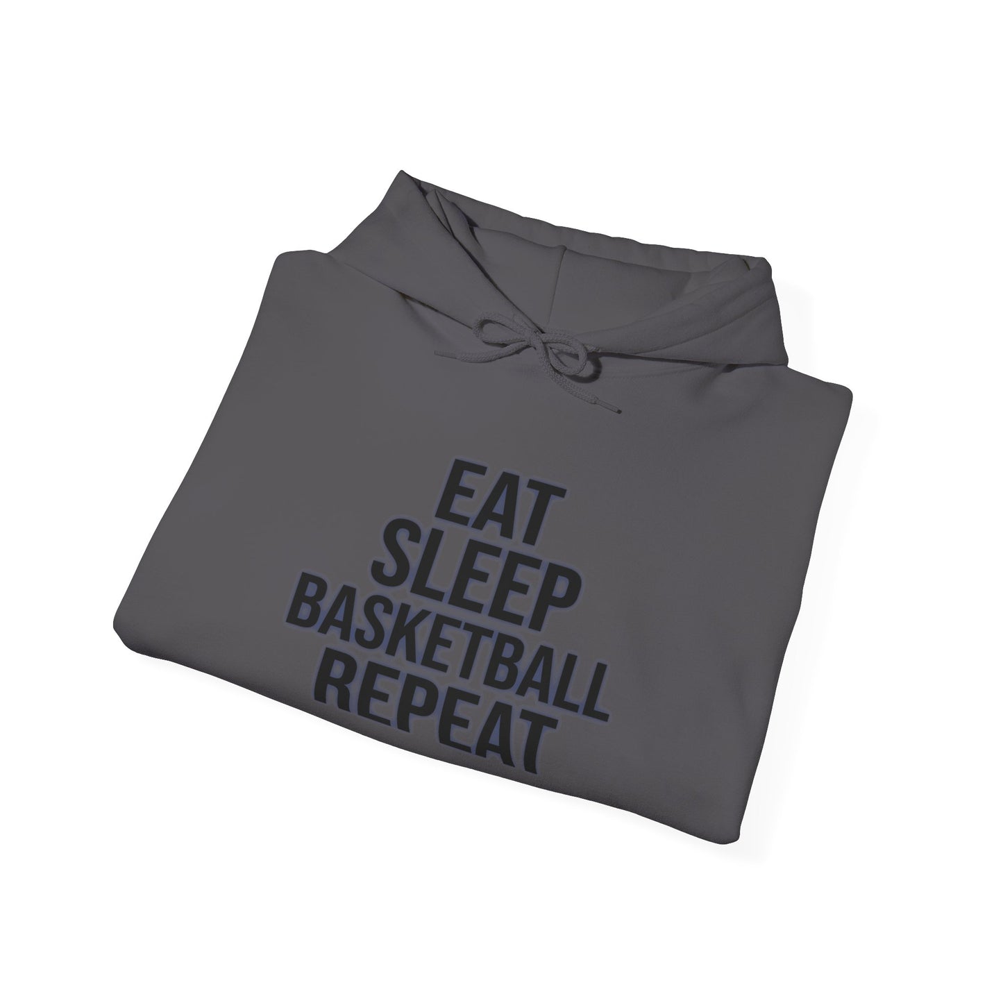 Hoodie-Eat Sleep Basketball Repeat