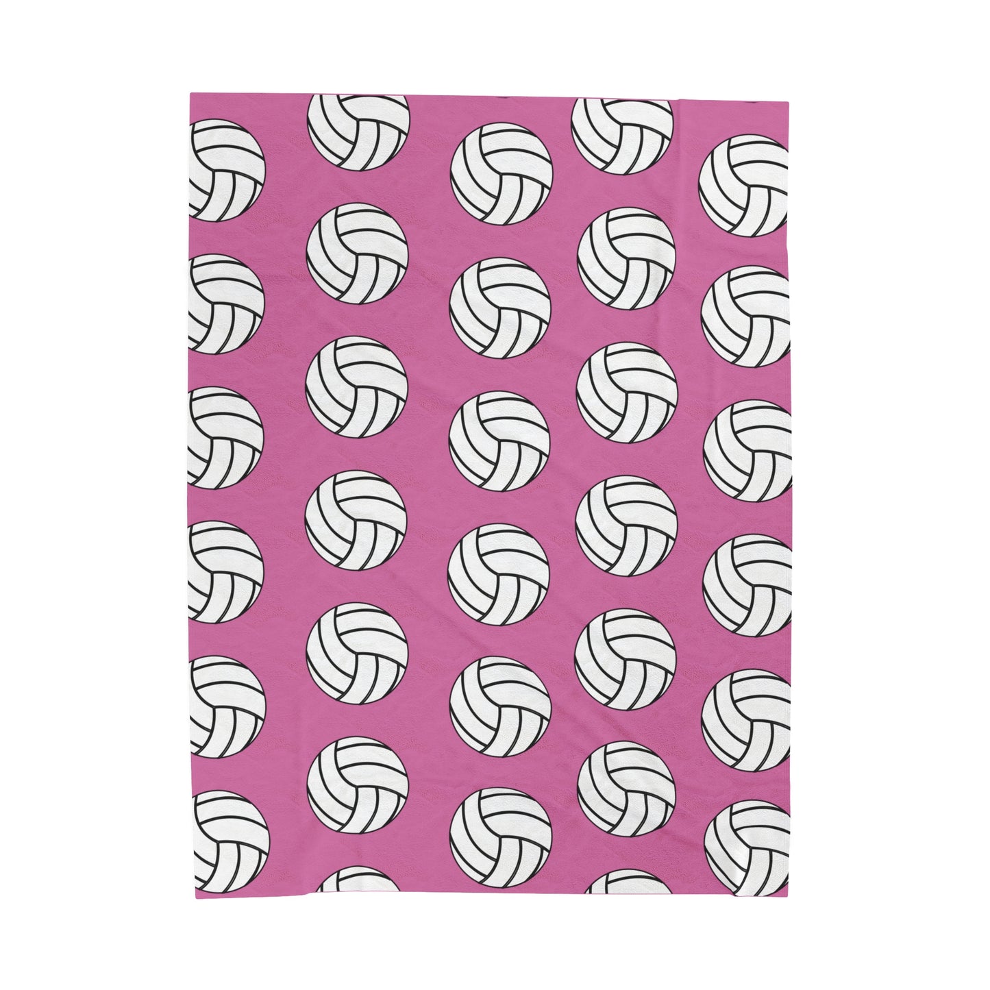 Velveteen Plush Blanket Pink-various sizes