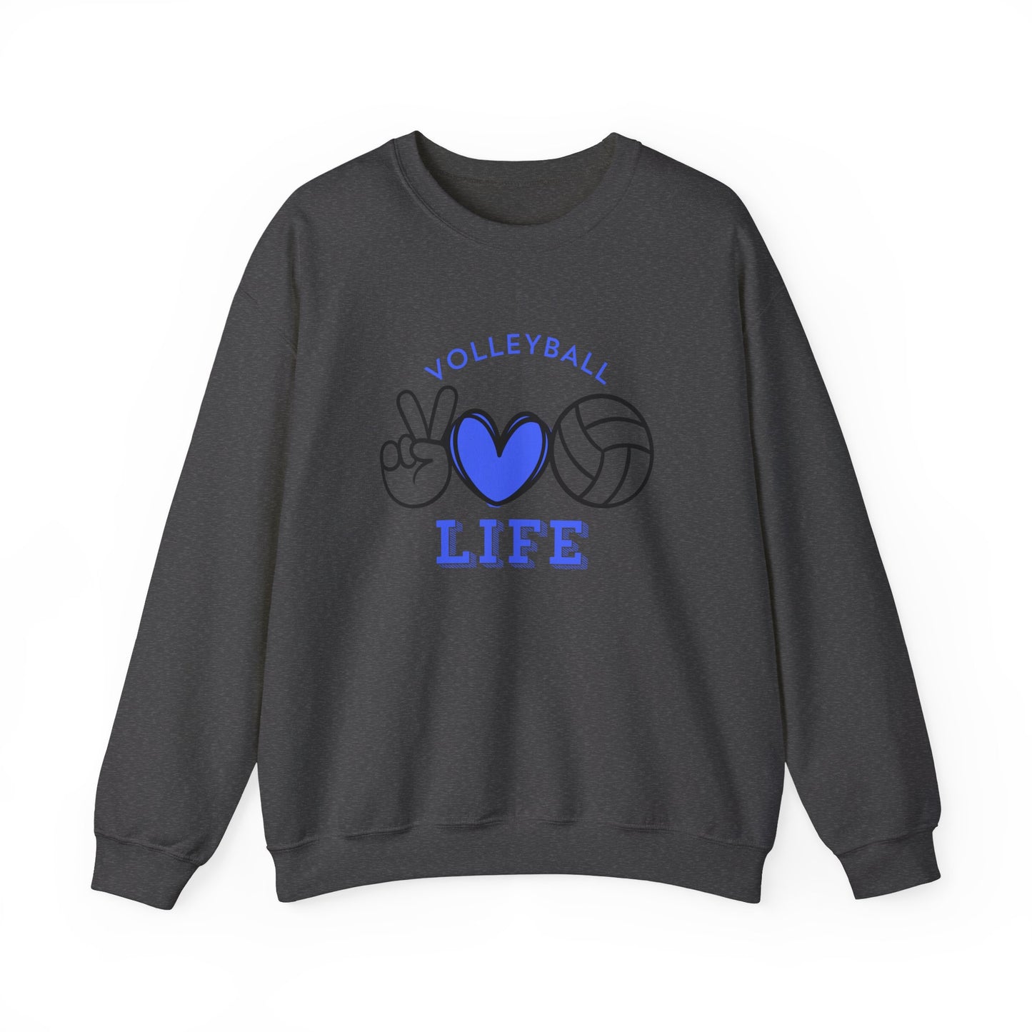 Volleyball Life-Crewneck Sweatshirt Volleyball