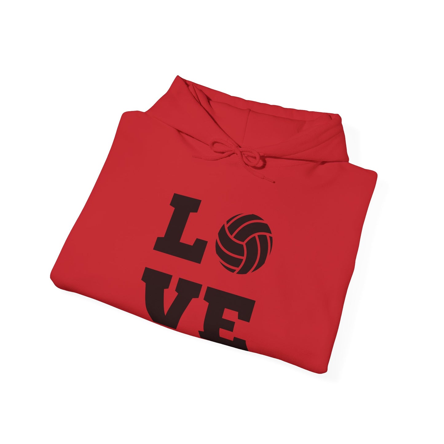 Love Volleyball- Hooded Sweatshirt