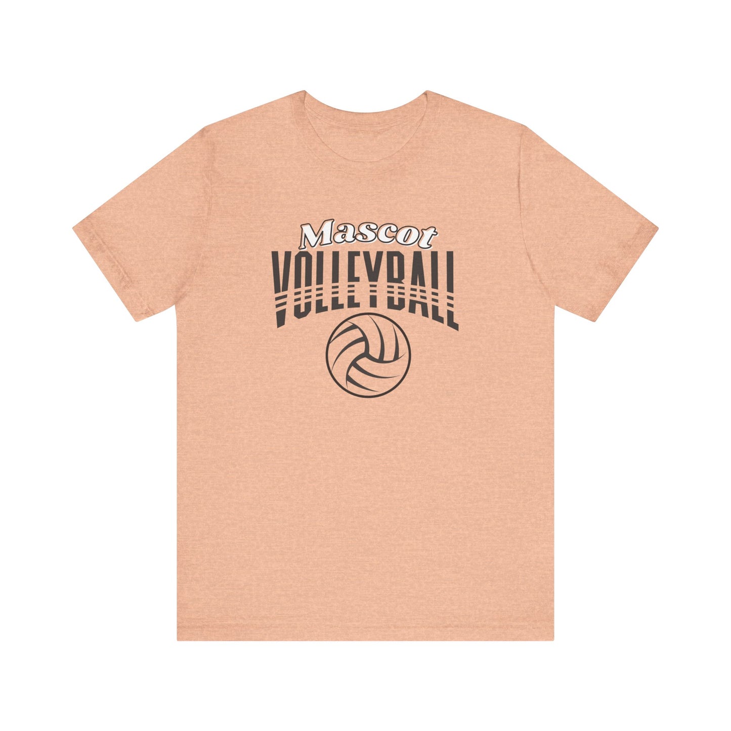 Mascot Volleyball-Customizable