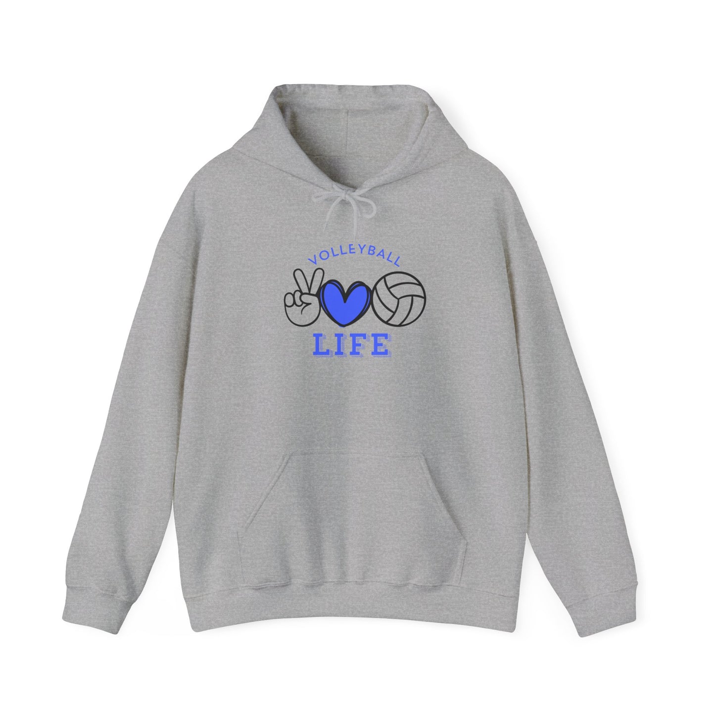 Volleyball Life- Hooded Sweatshirt