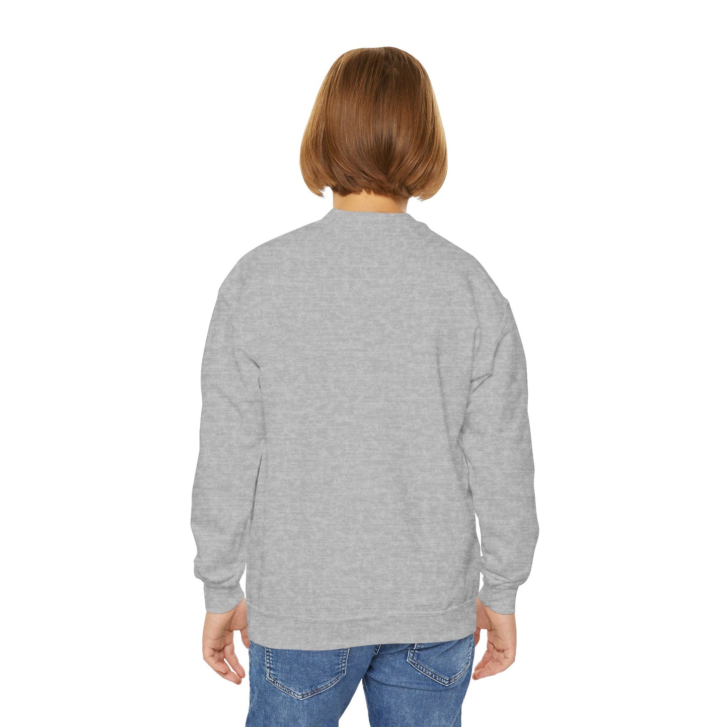 Youth Crewneck Sweatshirt-gameday basketball