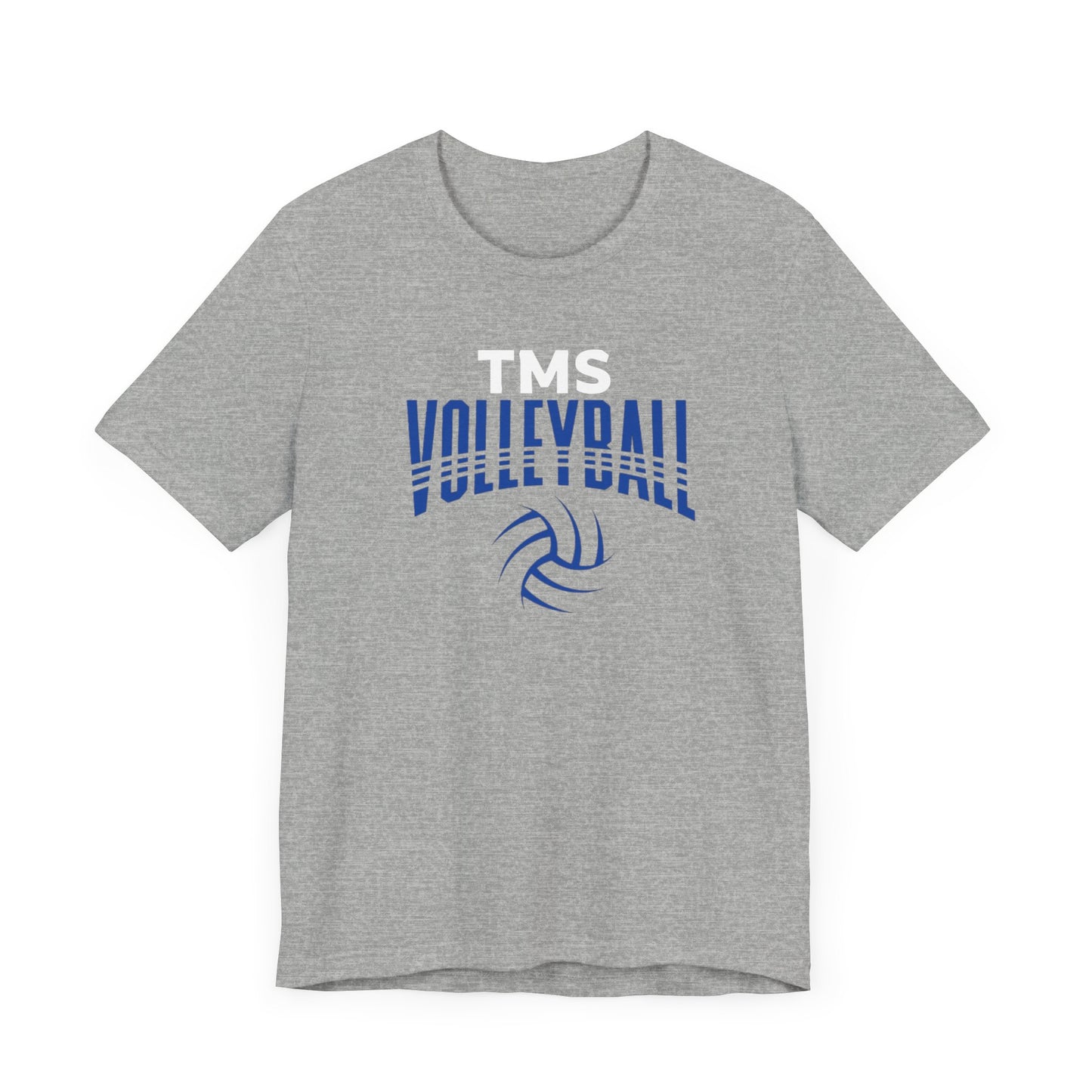 School Name T-Shirt-Volleyball