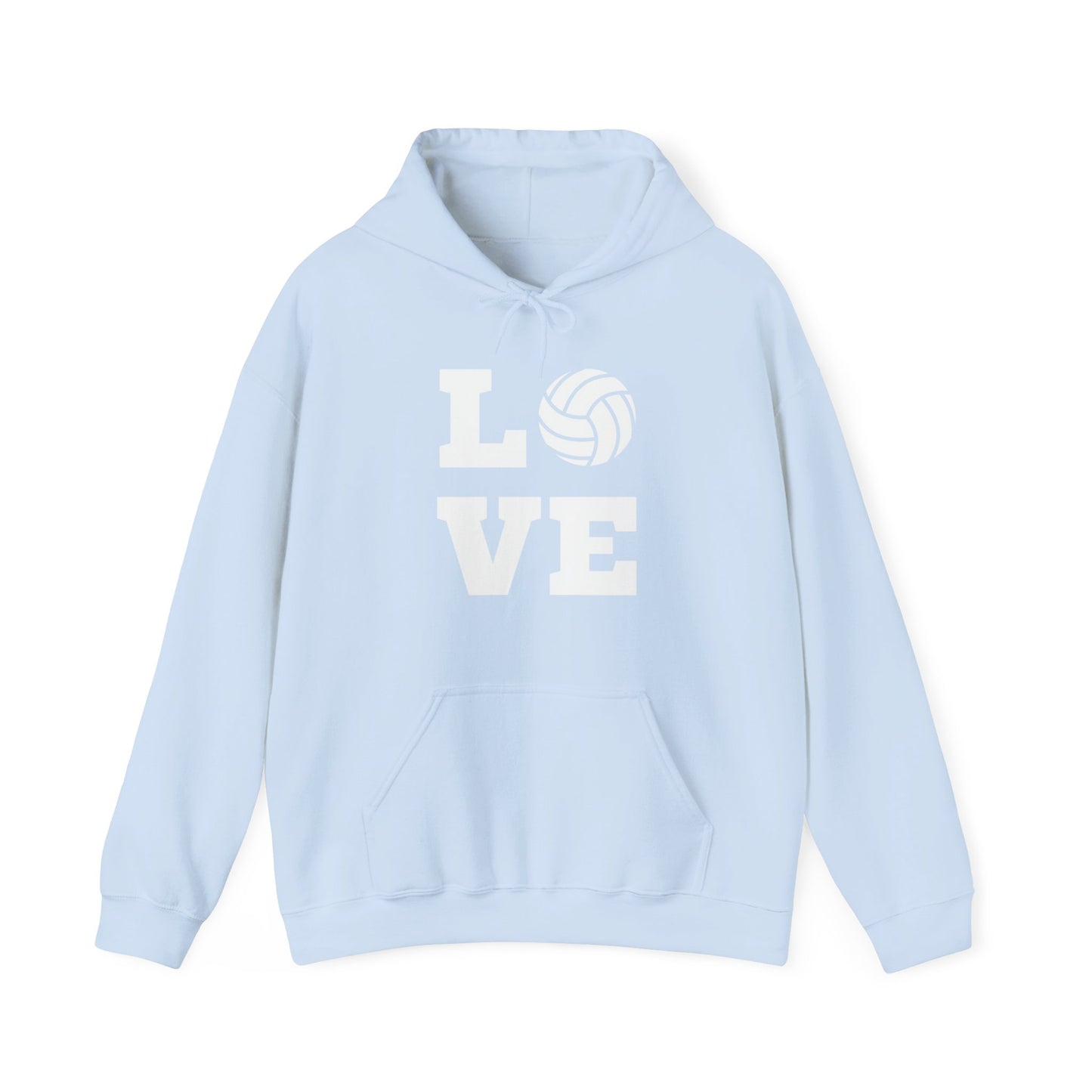 Love Volleyball- Hooded Sweatshirt