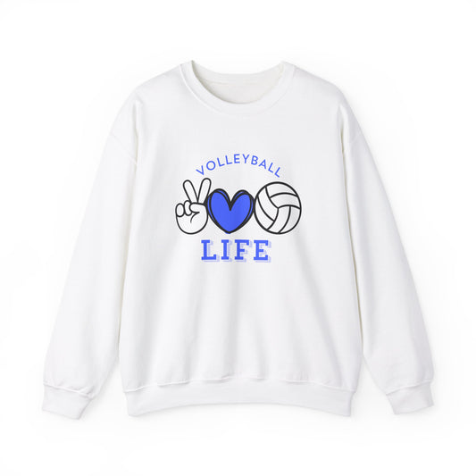 Volleyball Life-Crewneck Sweatshirt Volleyball