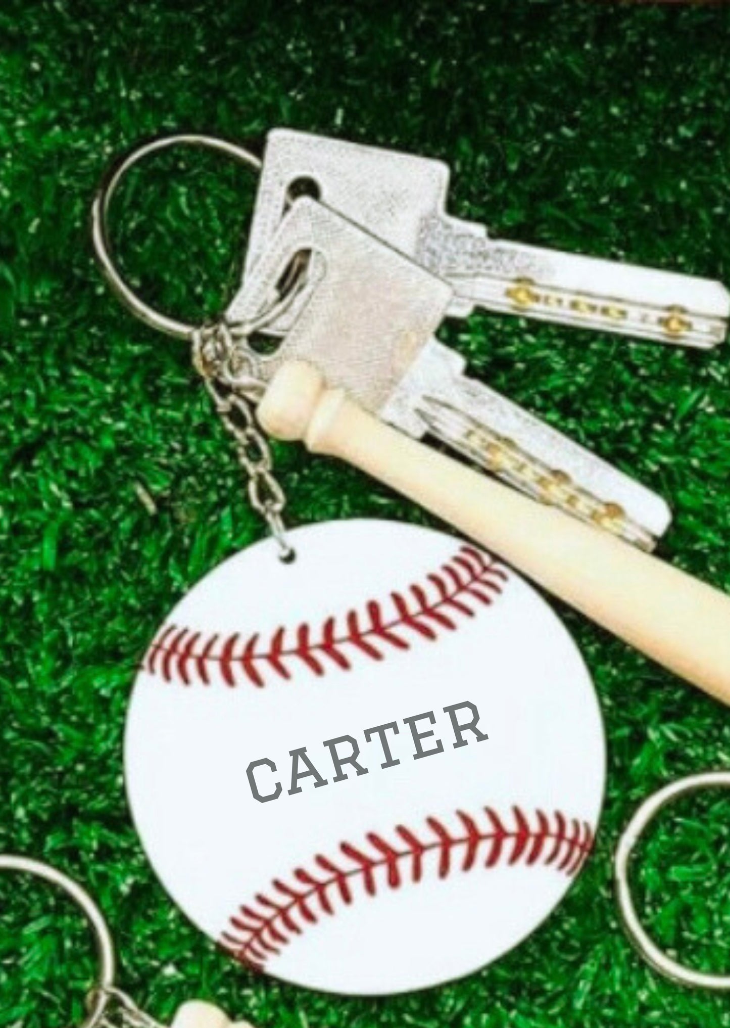 Customized Bag Tags-Baseball