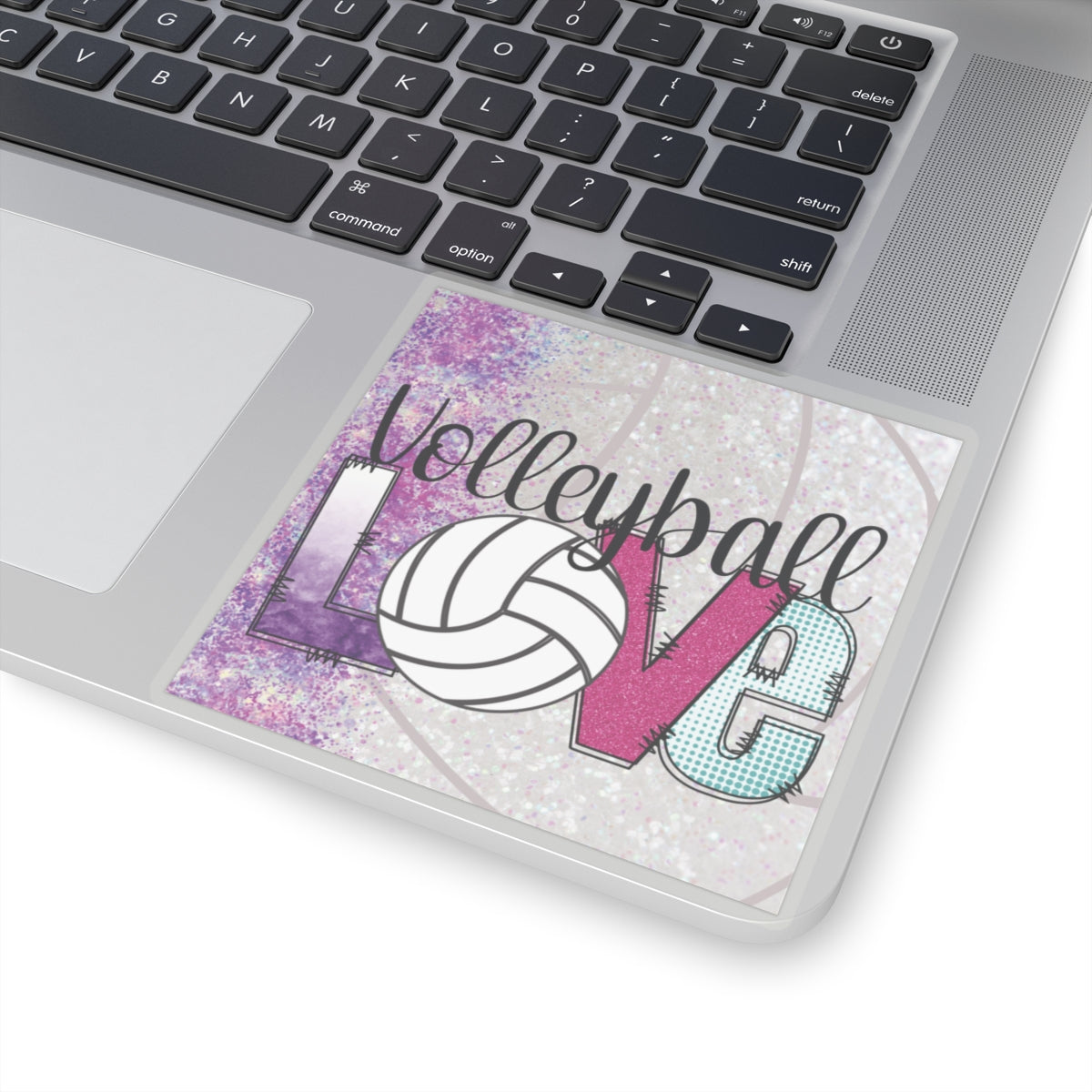 Kiss-Cut Stickers-Volleyball Love