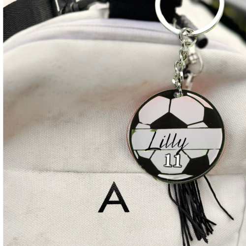 Customized Bag Tags-Soccer