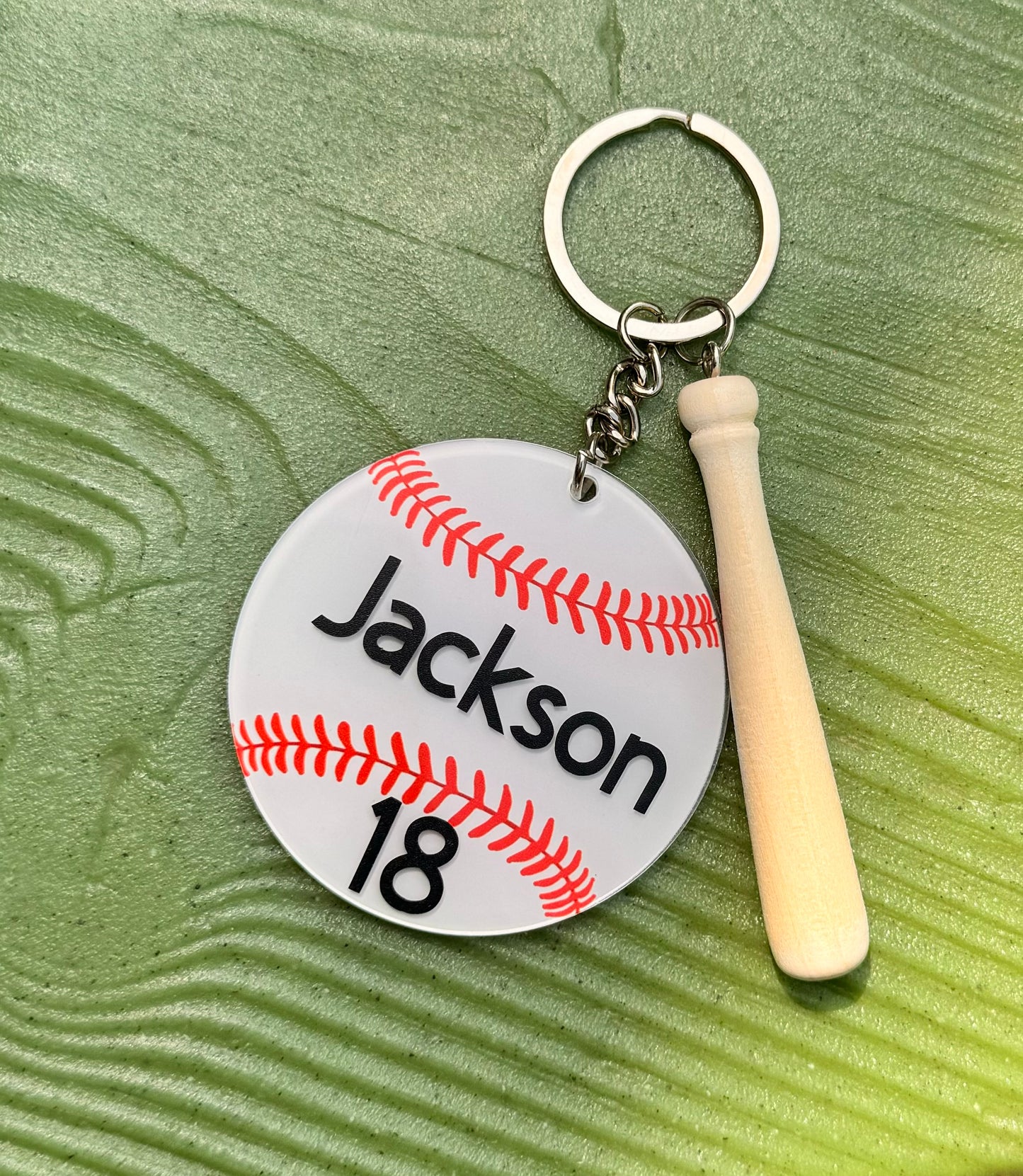 Customized Bag Tags-Baseball