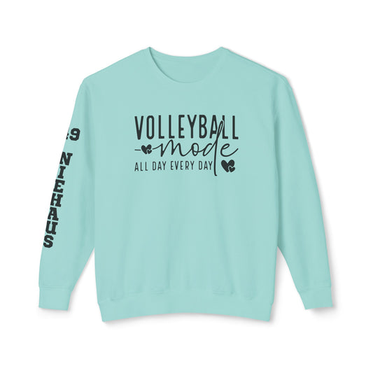 Custom Sleeve Print-Crewneck Sweatshirt