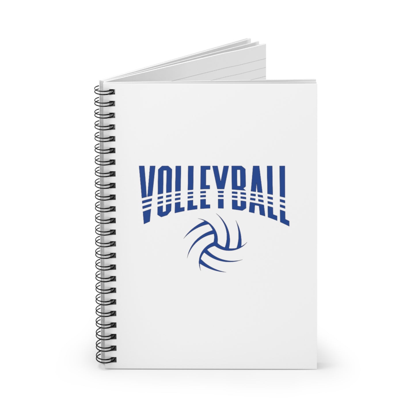 Volleyball Notebook - Ruled Line