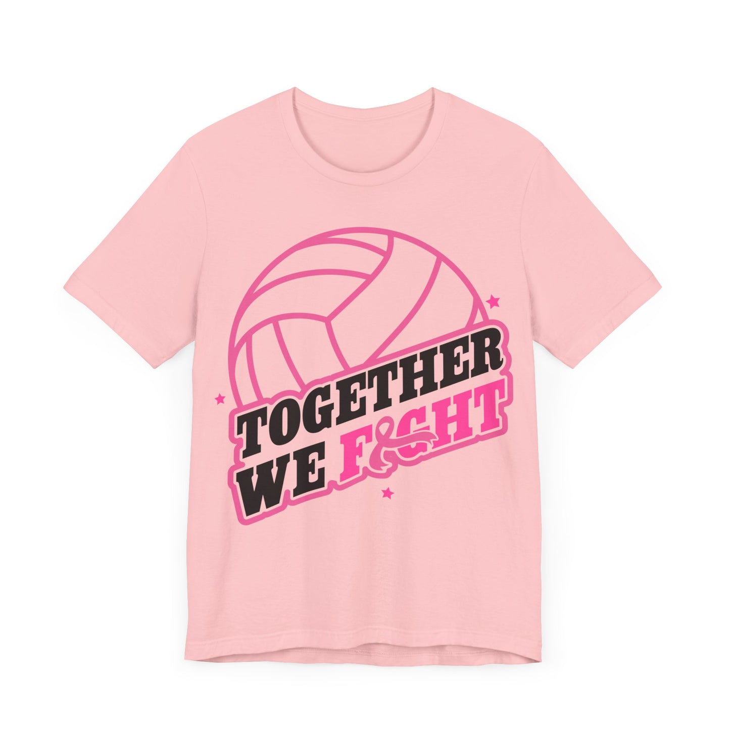 Together We Fight-T-shirt-Volleyball