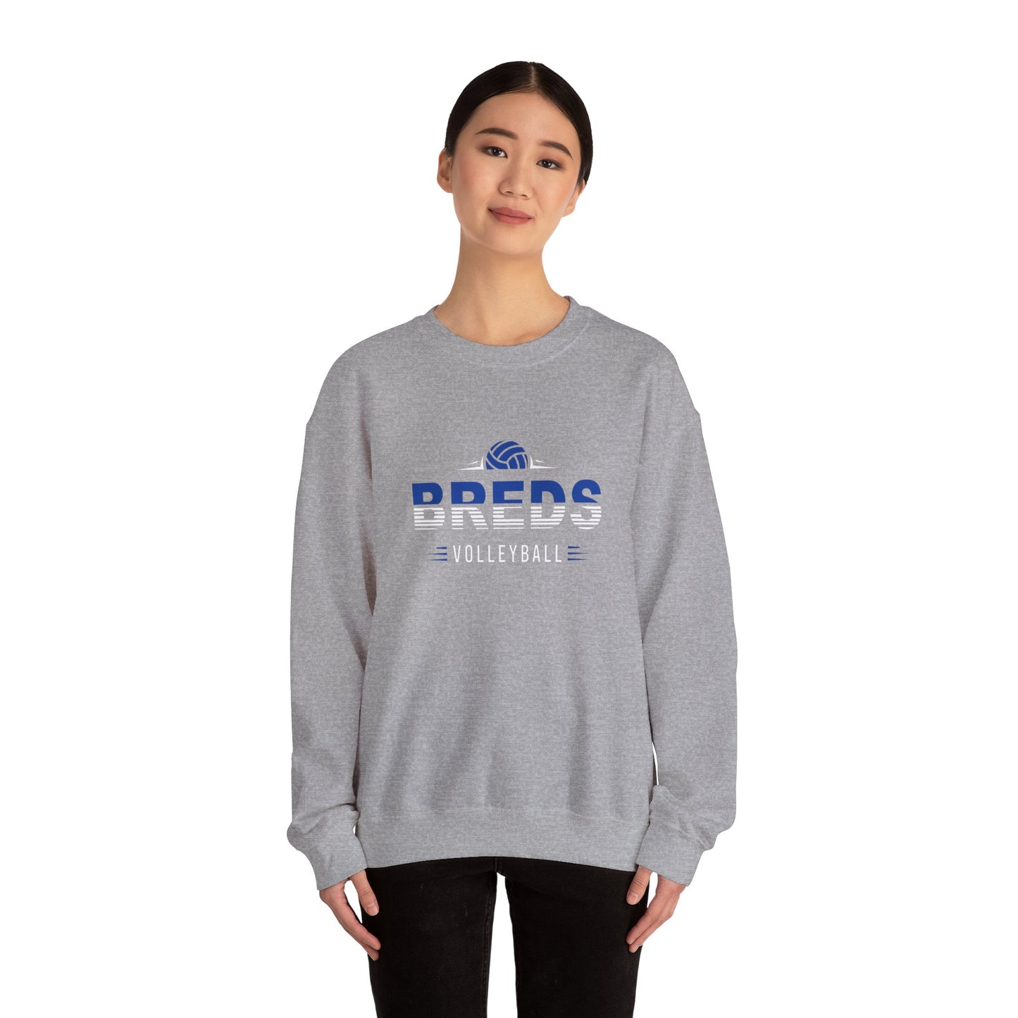 Mascot-Crewneck Sweatshirt Volleyball