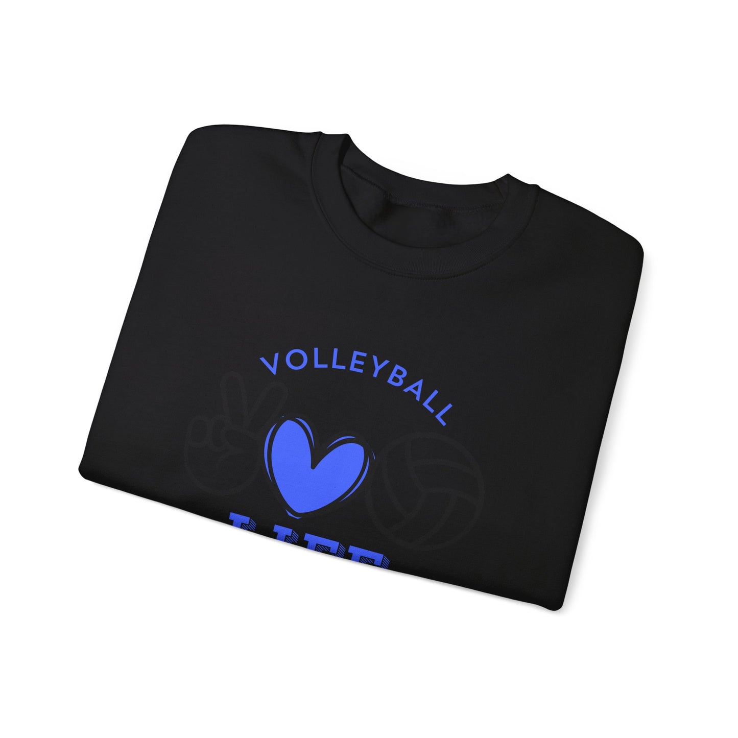 Volleyball Life-Crewneck Sweatshirt Volleyball