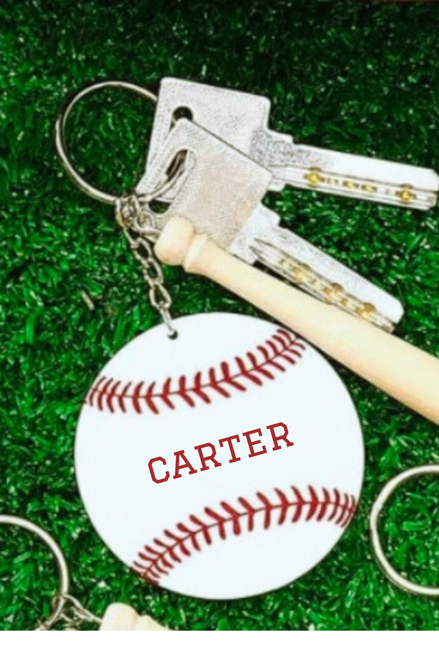 Customized Bag Tags-Baseball