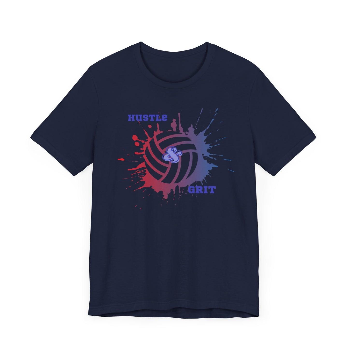 Hustle & Grit T-Shirt-Volleyball