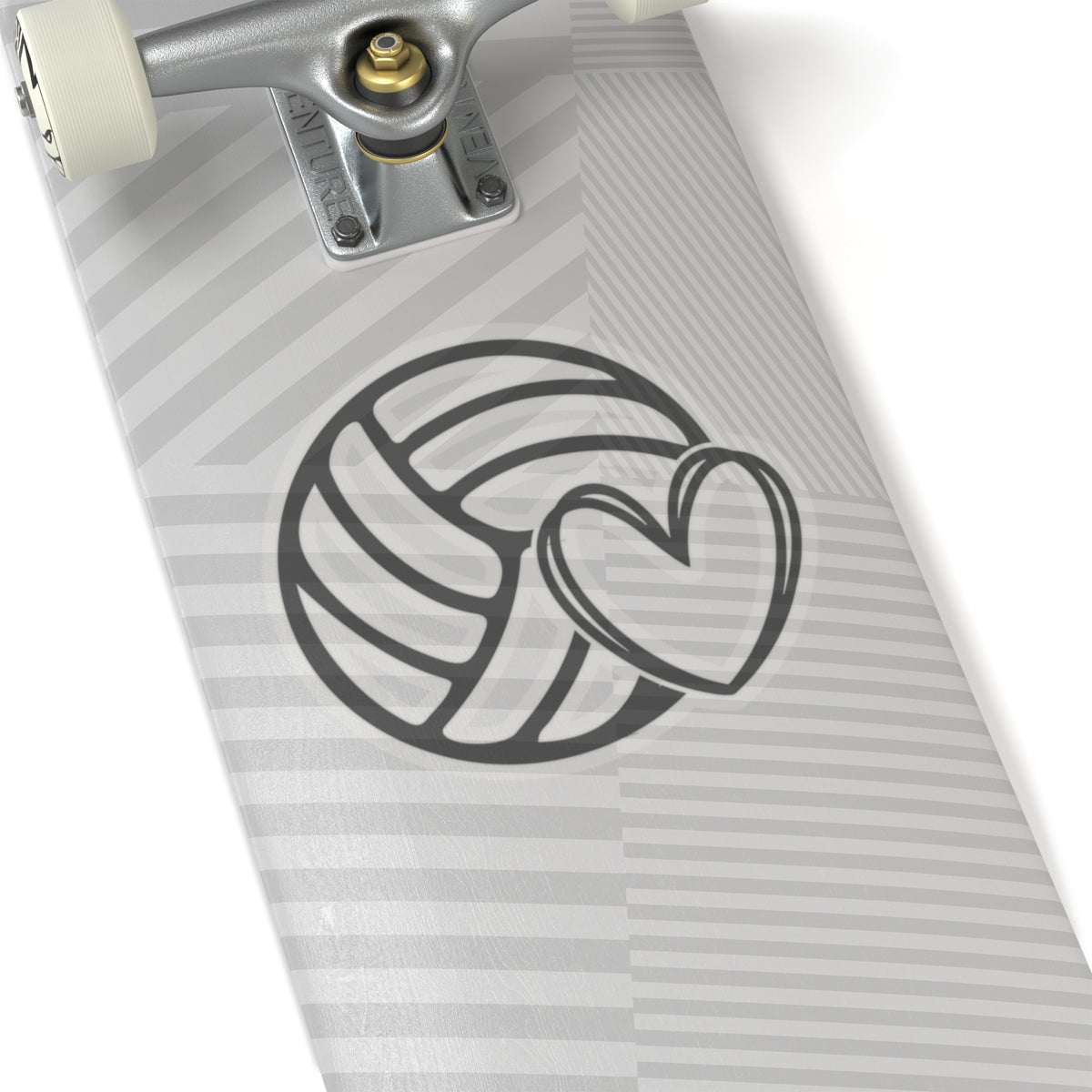 Volleyball Love Kiss-Cut Stickers