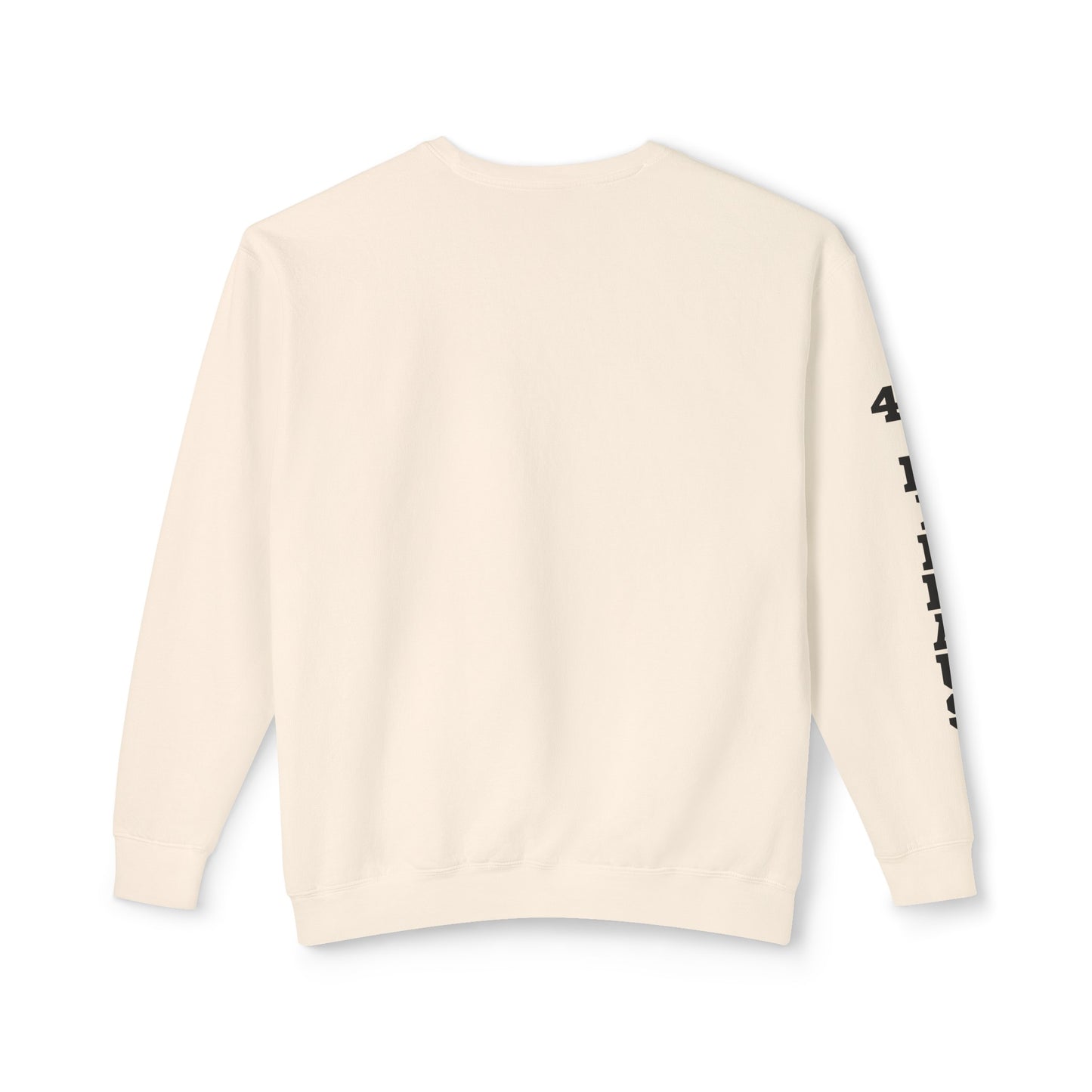 Custom Sleeve Print-Crewneck Sweatshirt