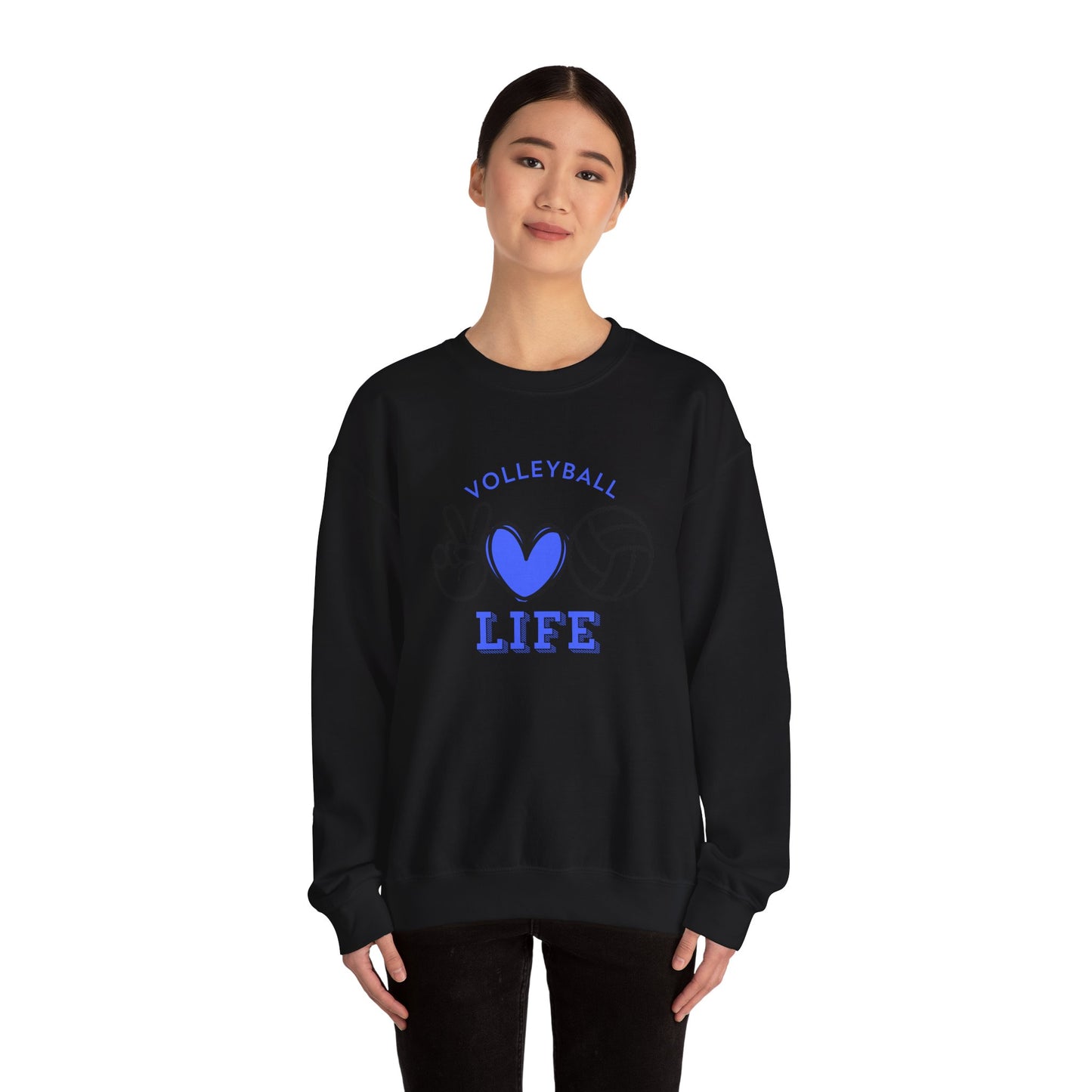 Volleyball Life-Crewneck Sweatshirt Volleyball