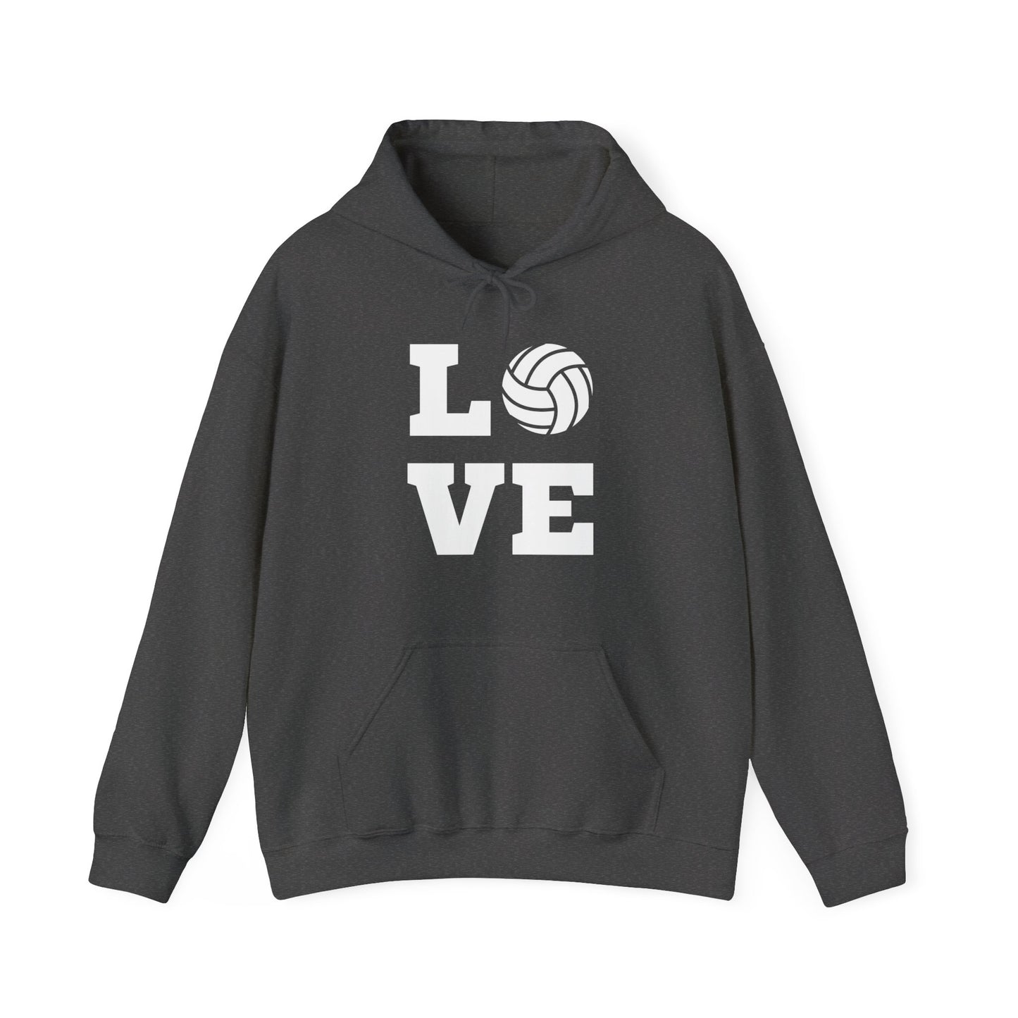 Love Volleyball- Hooded Sweatshirt