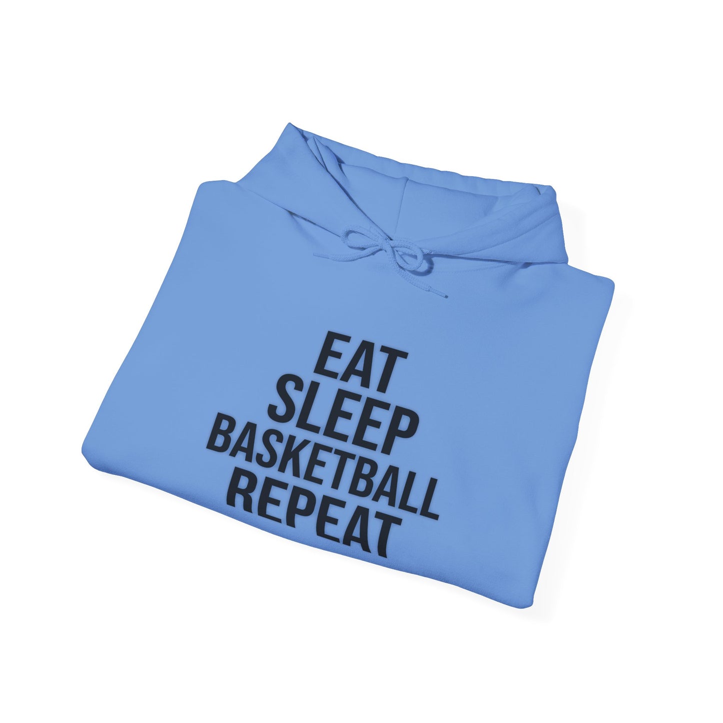 Hoodie-Eat Sleep Basketball Repeat